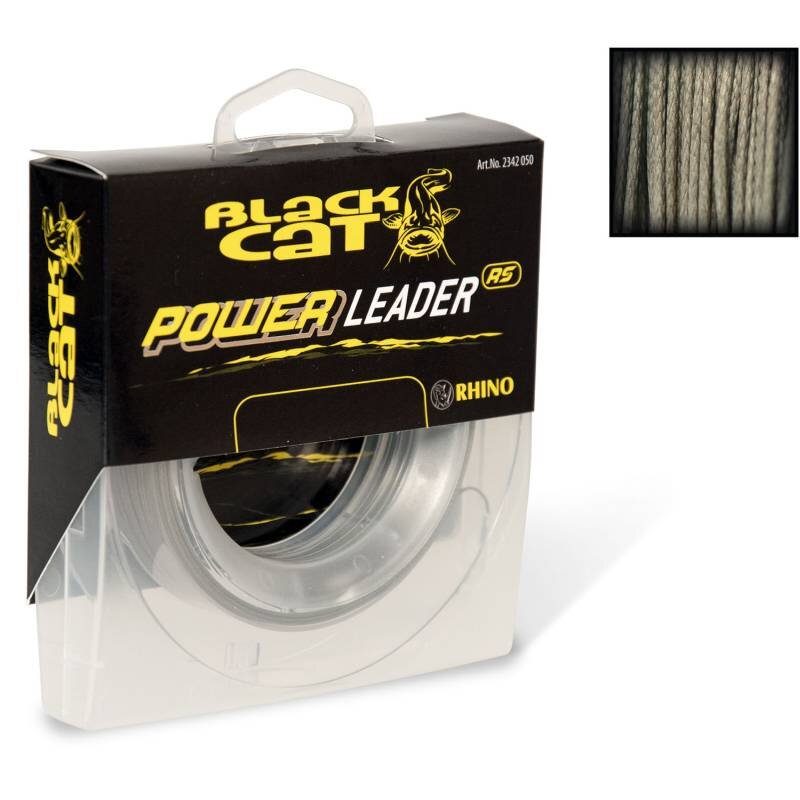 BLACK CAT Power Leader 0,7mm 50kg 20m Camo (0,48 € pro 1 m)