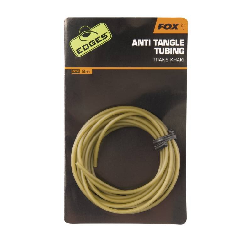 FOX Edges Anti-Tangle Tube Trans Khaki 2m (1,22 € pro 1 m)