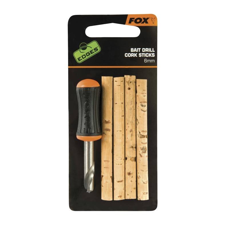 FOX Edges Drill & Cork Stick Set 6mm 5Stk.