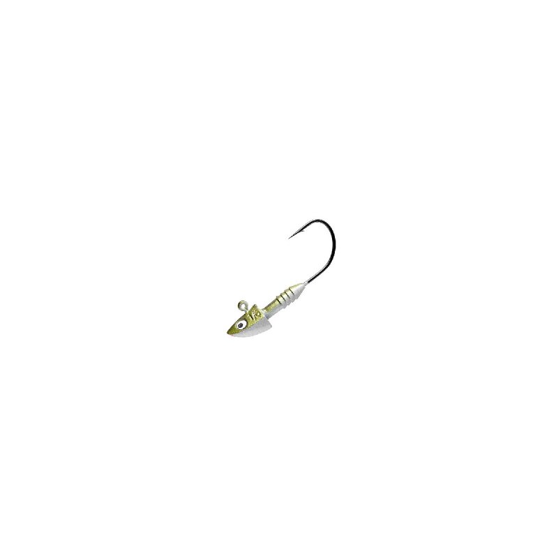 BERKLEY Powerjig Allround Pro 3,5g Gr.1 Olive-Pearl 6Stk.