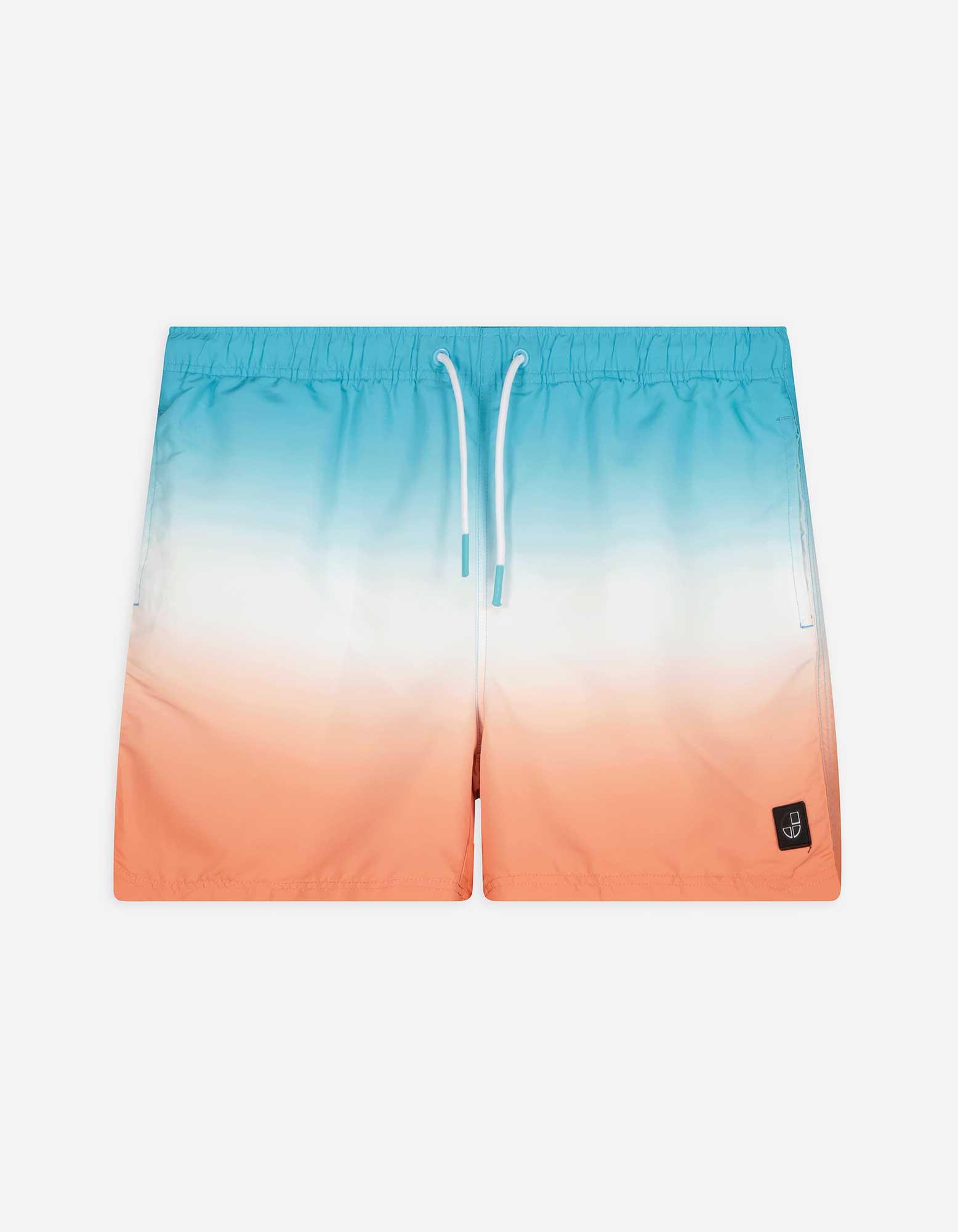 Badehose - Farbnuancen - blau