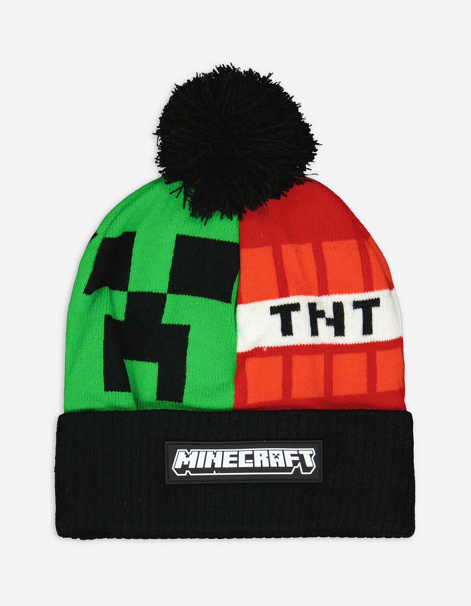 Pudelmütze - Minecraft - schwarz