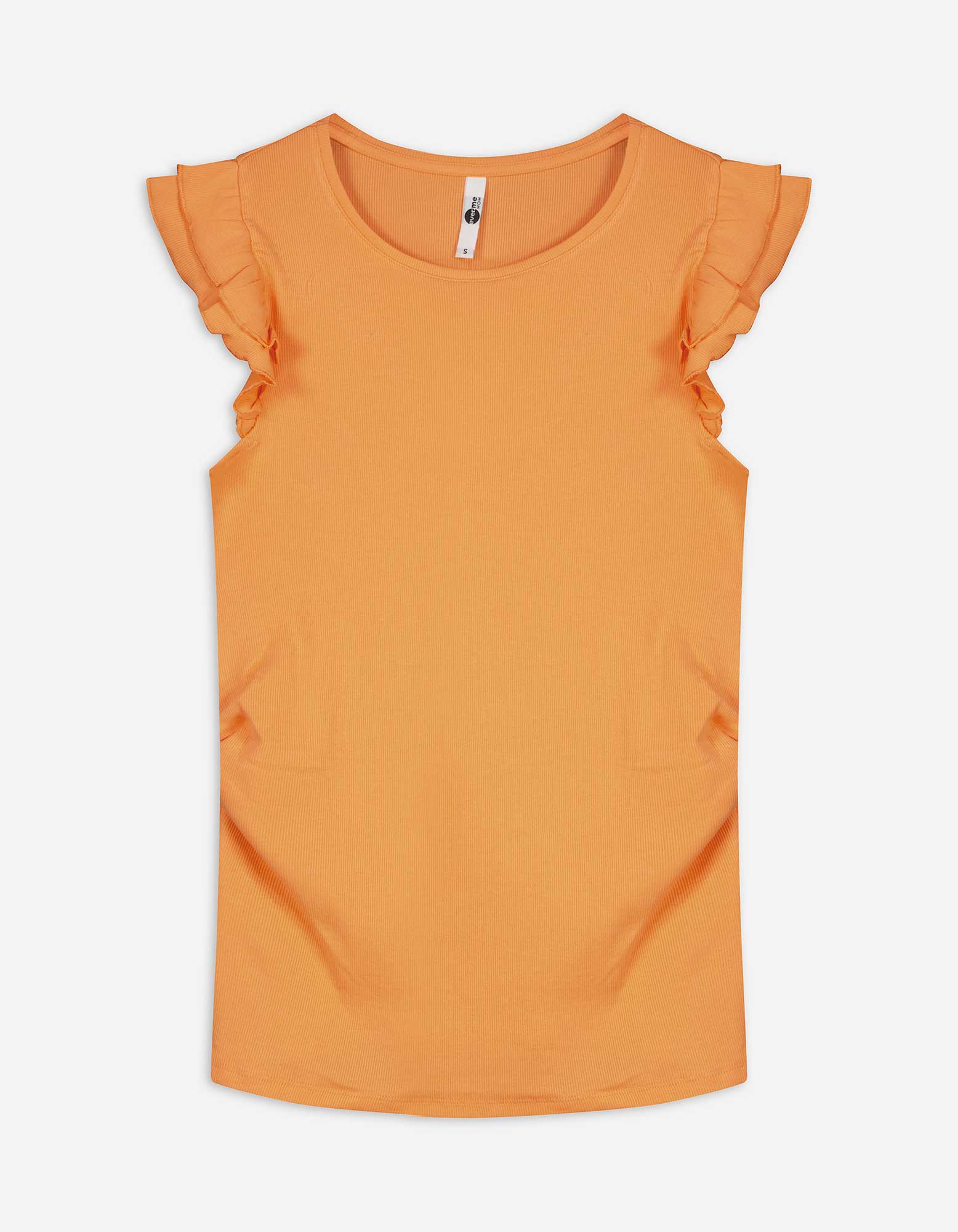 T-Shirt - Umstandsmode - orange