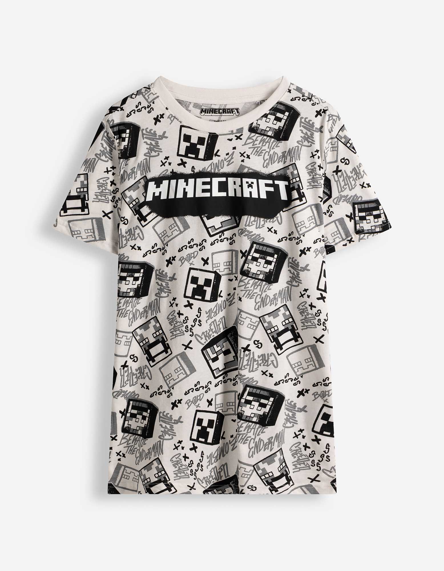 T-Shirt - Minecraft - weiß