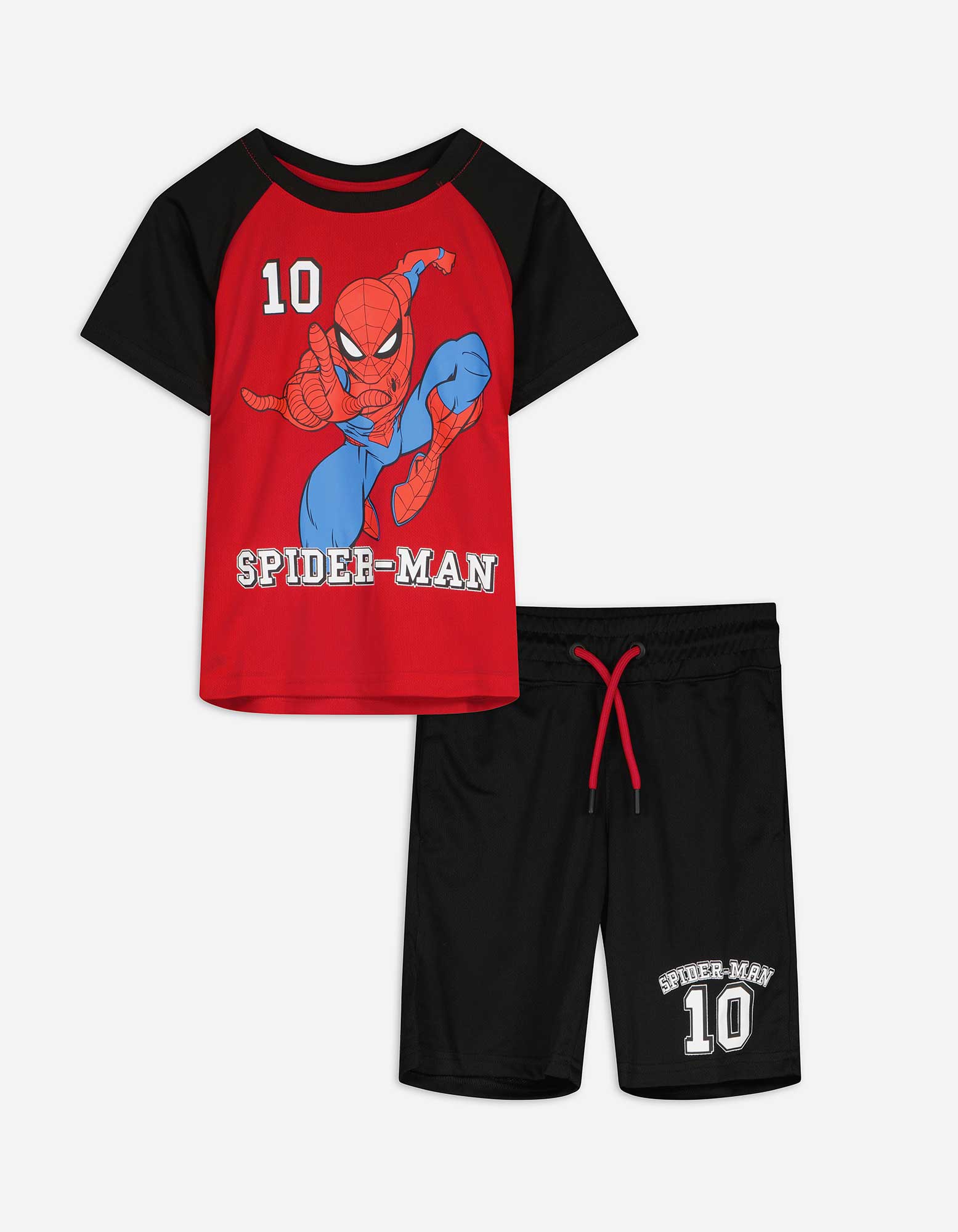 Set aus T-Shirt und Hose - Spiderman - rot