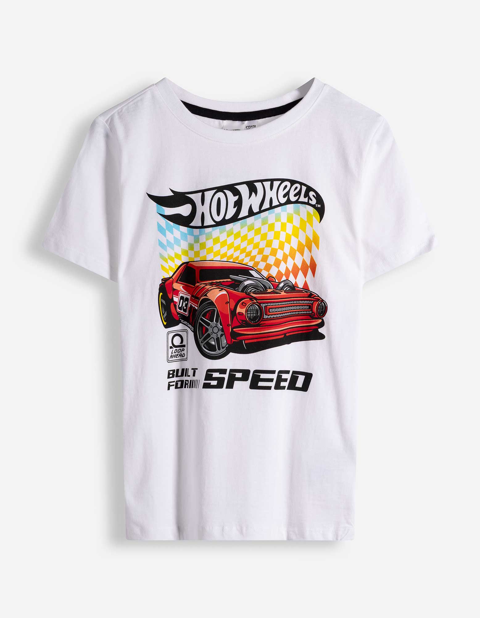 Shirt - Hot Wheels - weiß