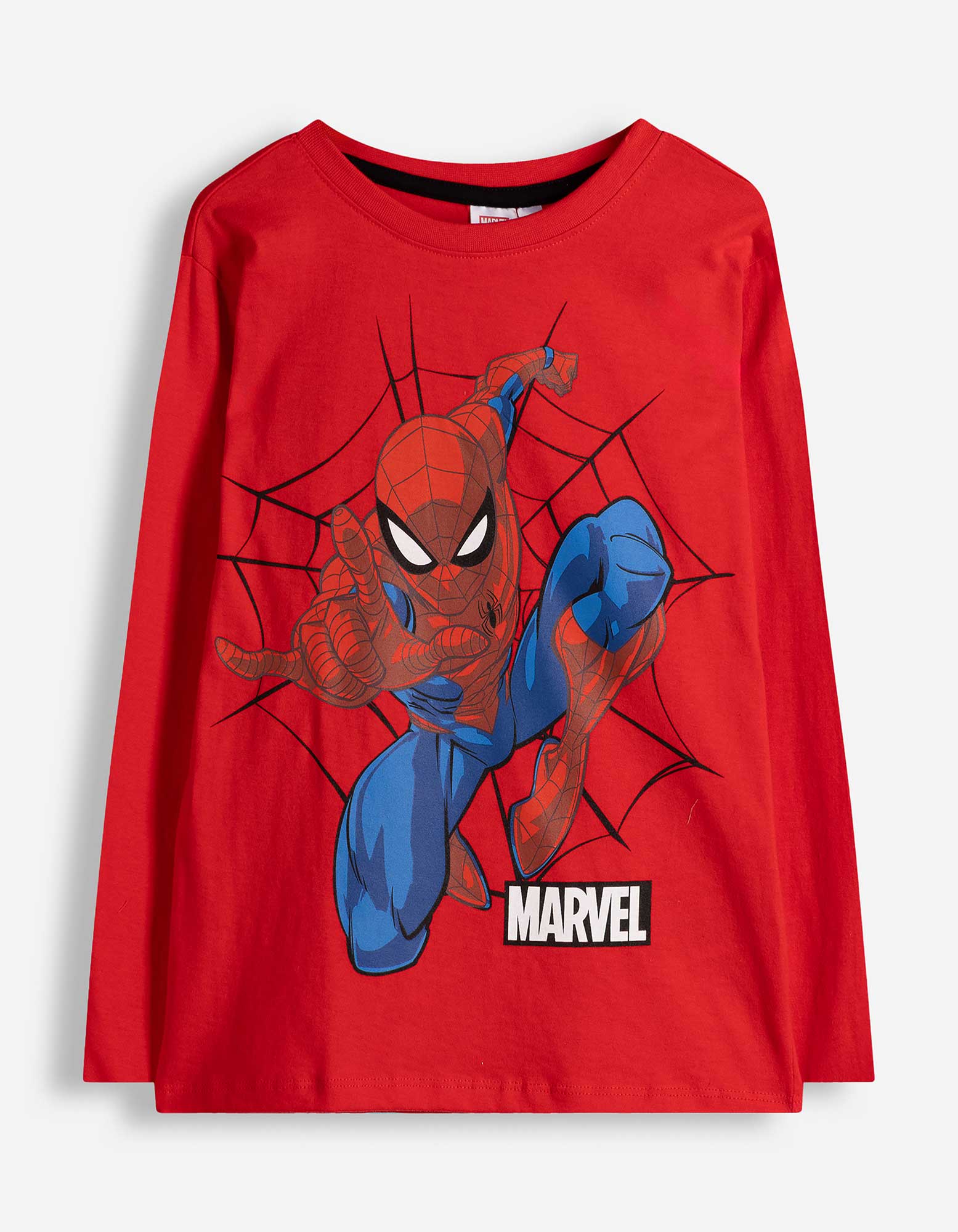 Langarmshirt - Spiderman - Rot