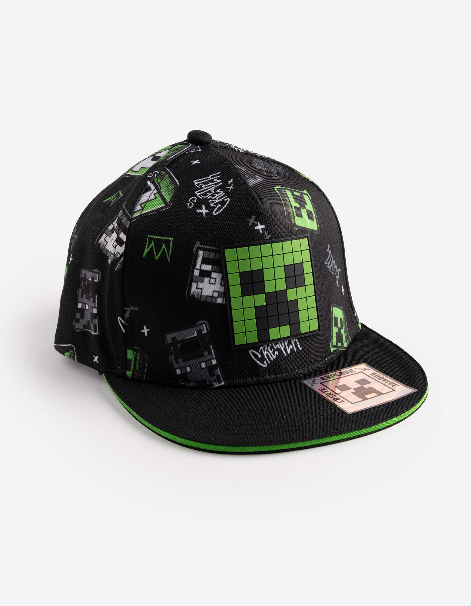 Basecap - Minecraft - schwarz