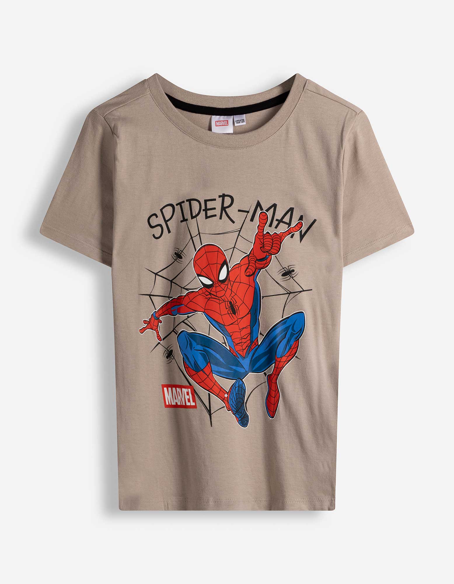 Shirt - Spiderman - beige