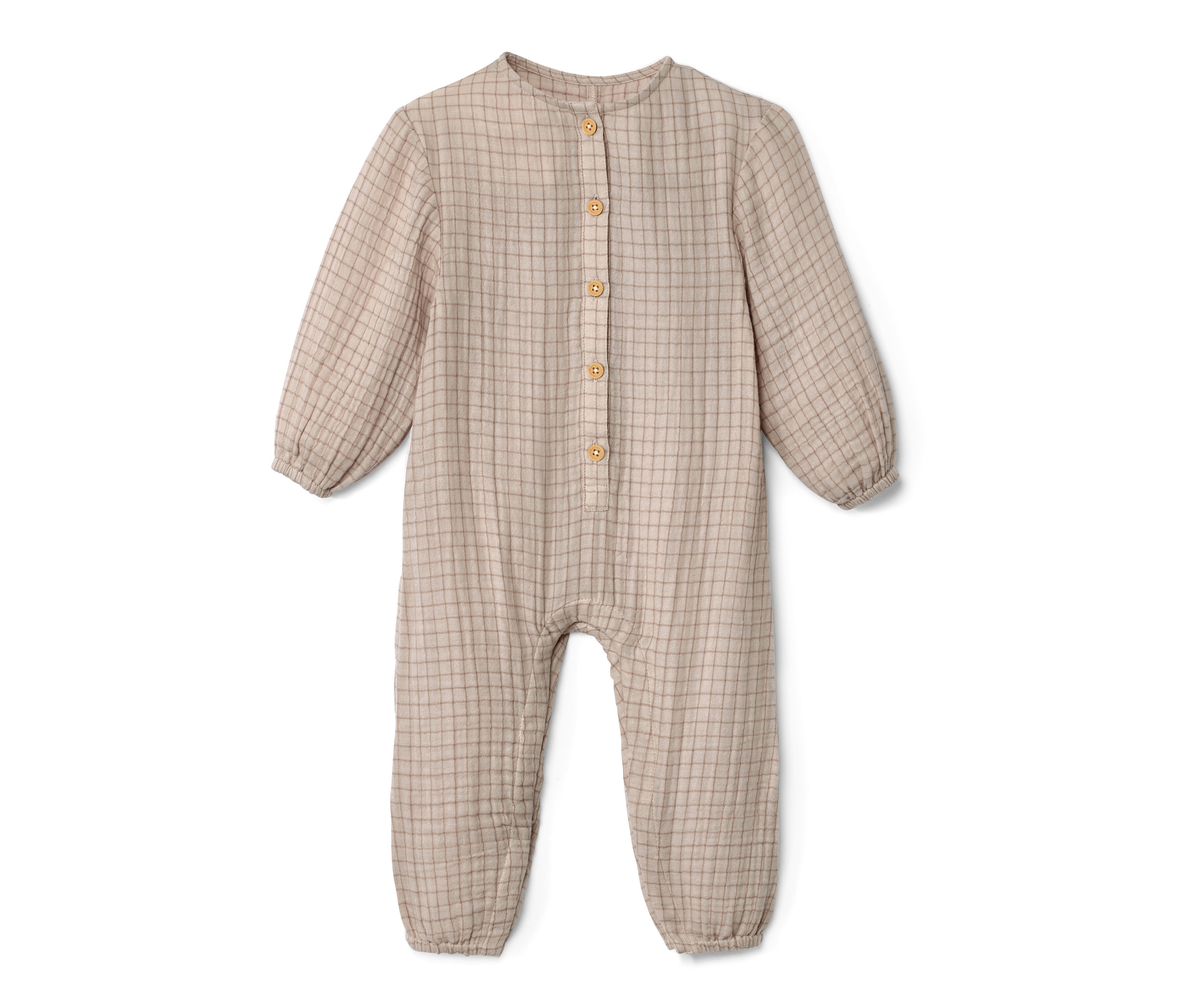 Tchibo - Baby-Strampler - Herren - Gr. 98/104 - beige/print