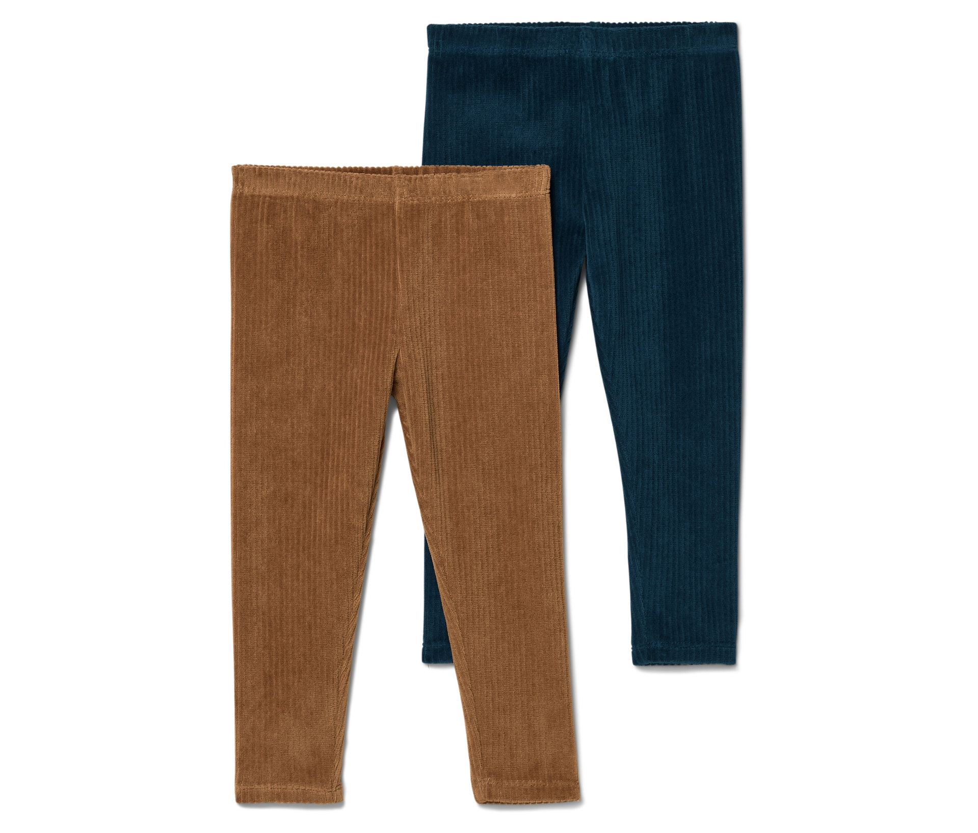 Tchibo - 2 Kinder-Cord-Leggings - Kinder - Gr. 122/128 - dunkelblau