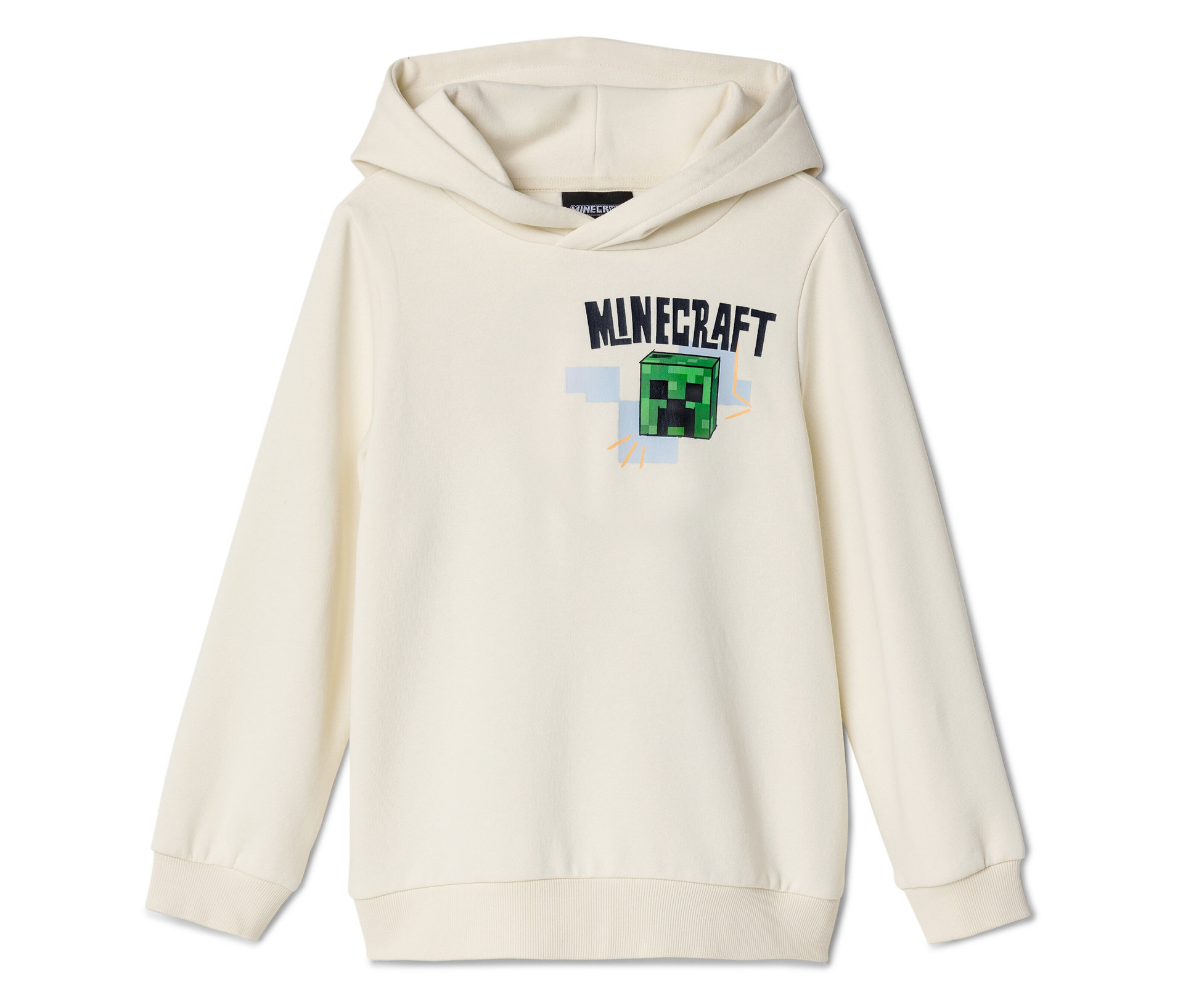 Tchibo - Minecraft Kinder-Hoodie mit angerauter Innenseite - Kinder - Gr. 158/164 - grau/print
