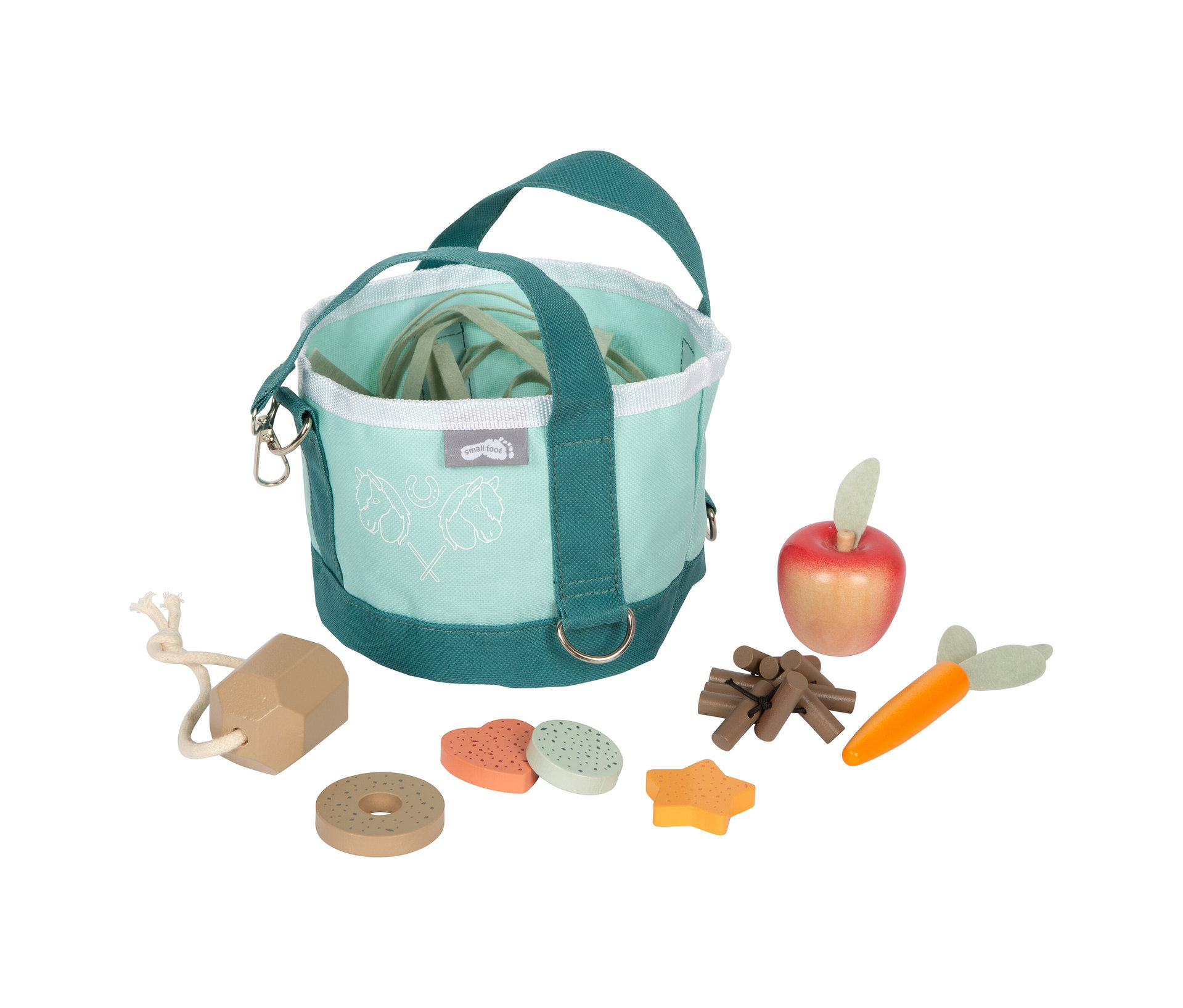 small foot Pferdefutter-Set mit Tasche