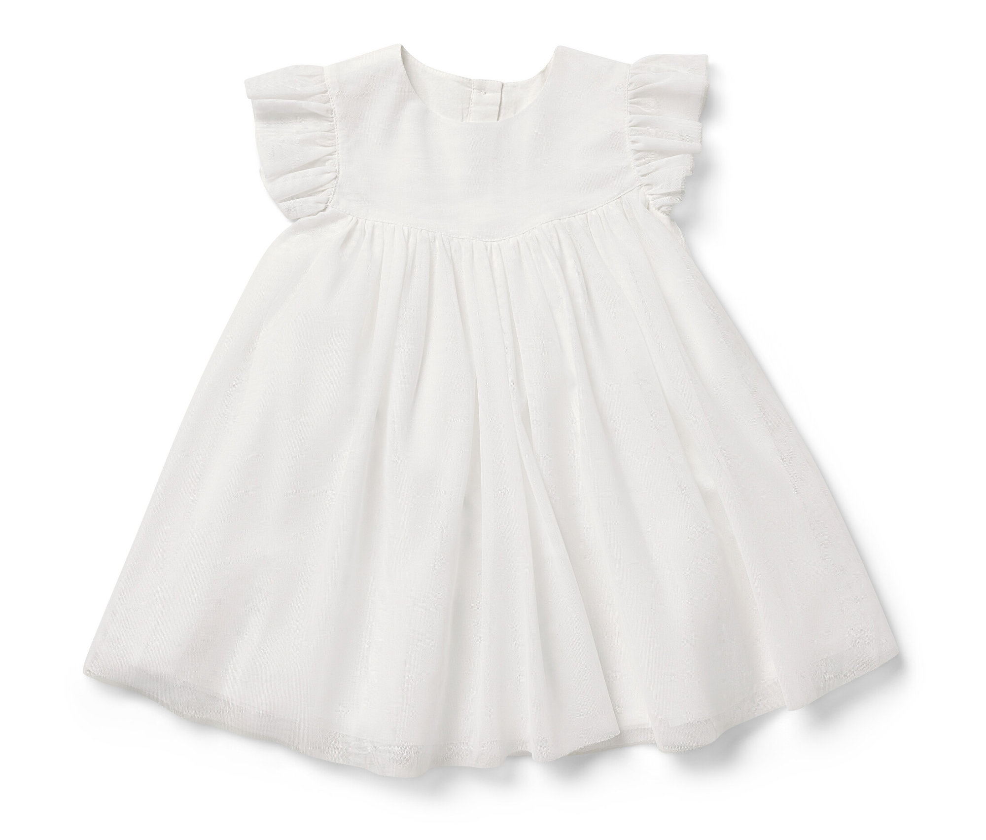 Tchibo - Baby-Tüllkleid - Baby - Gr. 86/92 - weiß