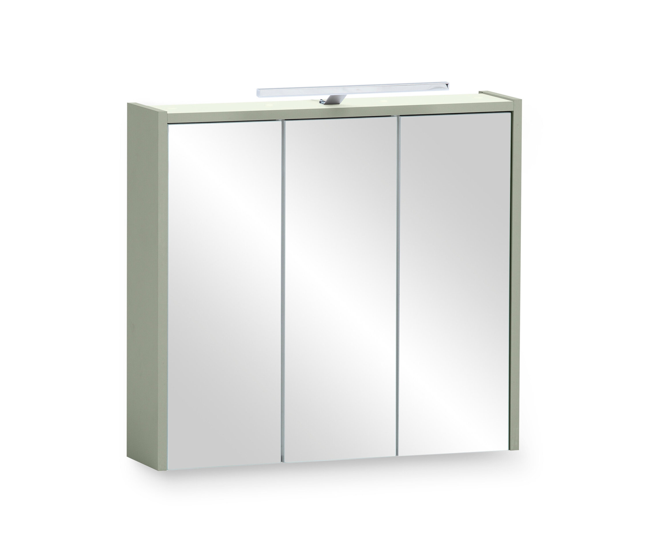 Tchibo - Spiegelschrank »Mono« - 65x16x62,5cm - grün - Holz / Metall / Glas