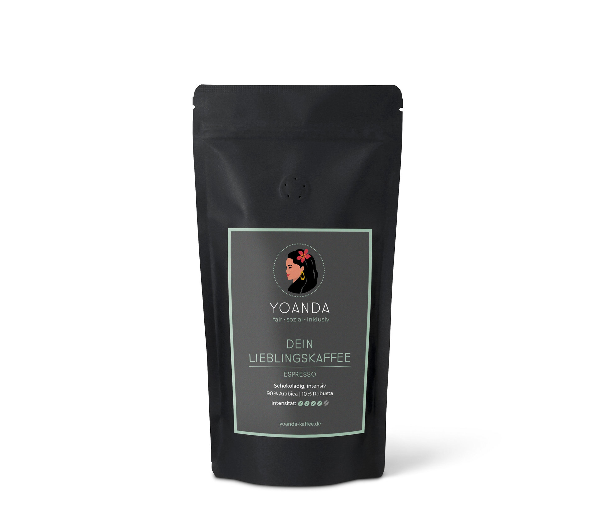 Yoanda - Dein Lieblingskaffee - 250 g Ganze Bohne - Intensität: 4/6