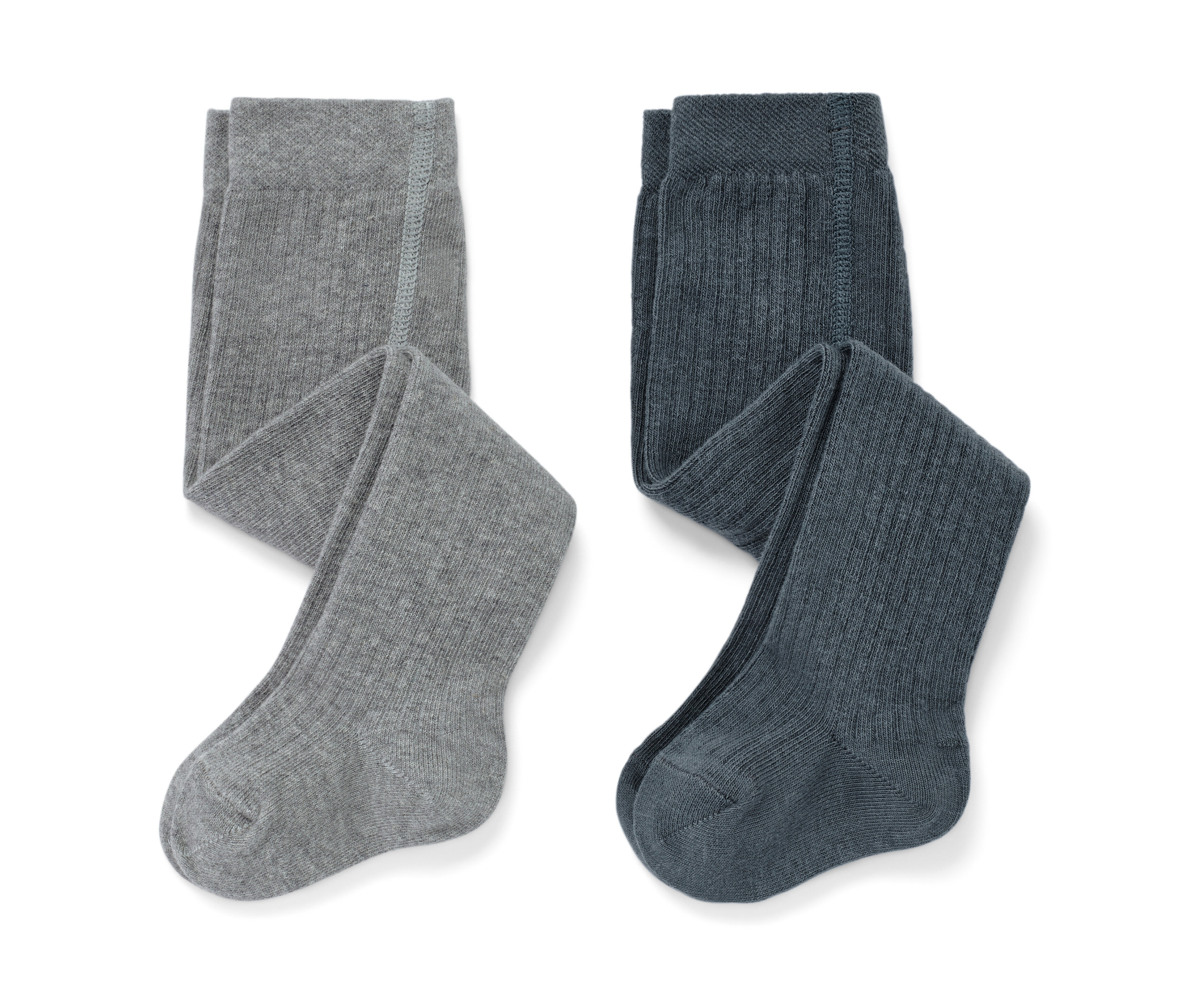 Tchibo - 2 Paar Baby-Strumpfhosen - Baby - Gr. 74/80 - blau