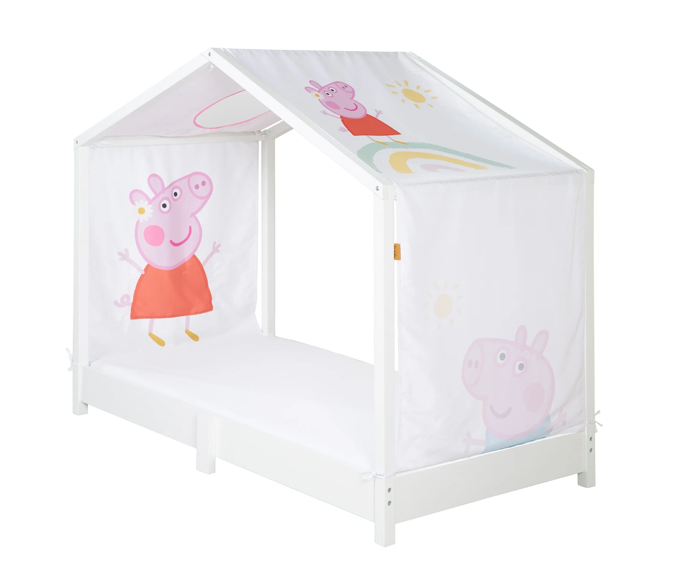 Roba Hausbett-Bezug »Peppa Pig« - 35x1x26cm - weiß -