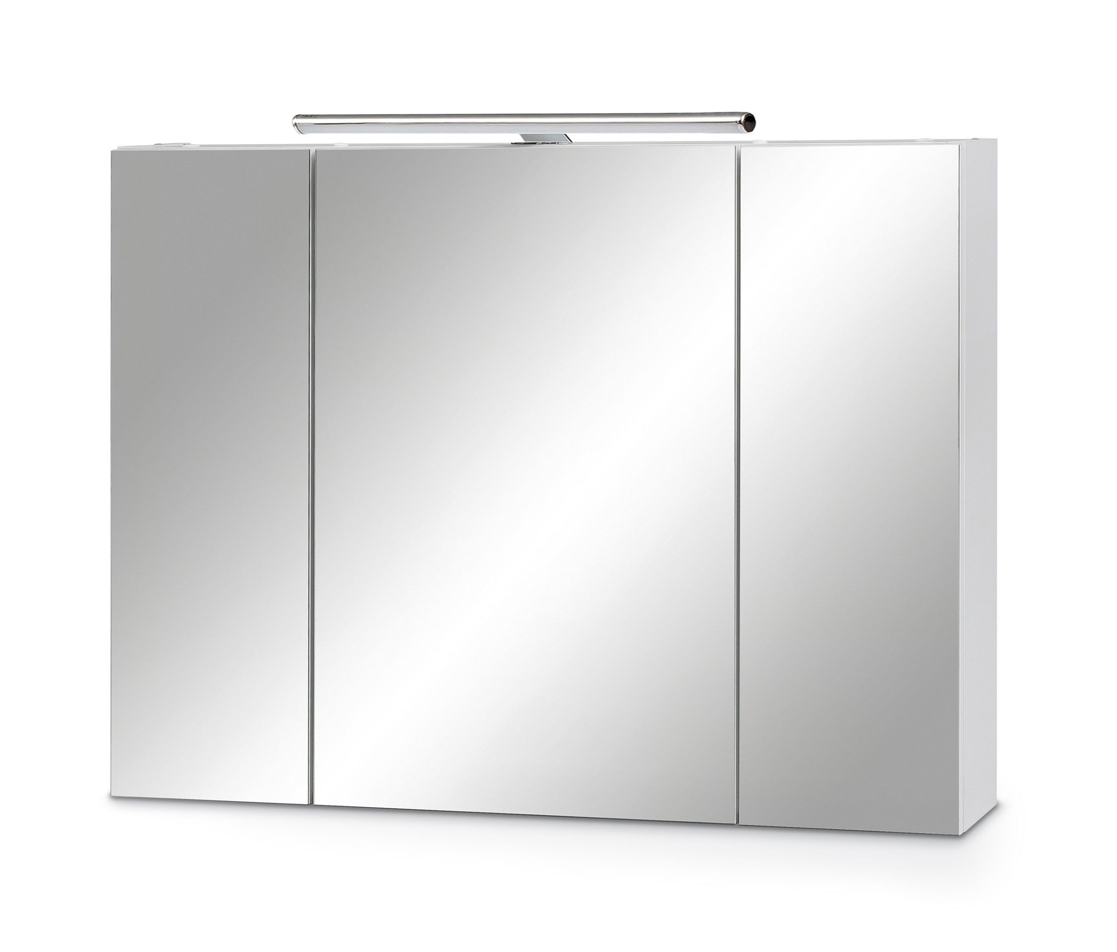 Tchibo - Spiegelschrank »Runa SPS Irene 800.1« - 80x16x75cm - weiß - Holz / Metall / Glas