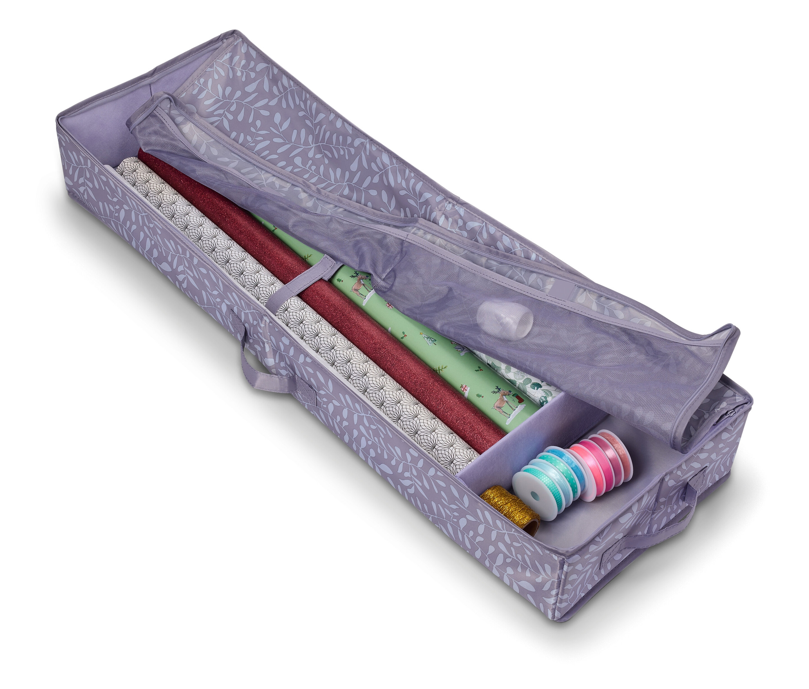 Tchibo - Geschenkpapier-Organizer - lila