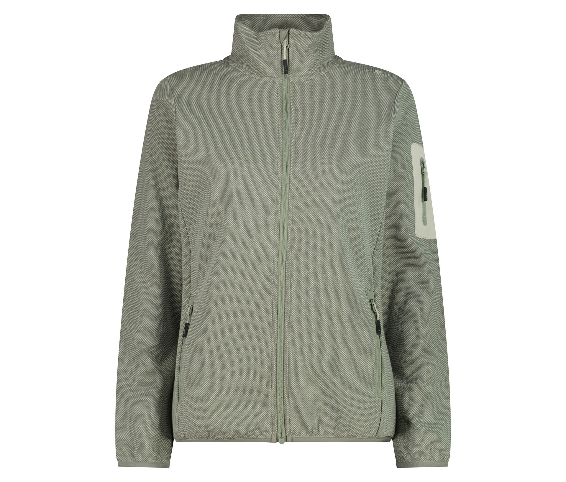 CMP Damen-Knit-Tech-Fleece - Damen - Gr. 36 - grün