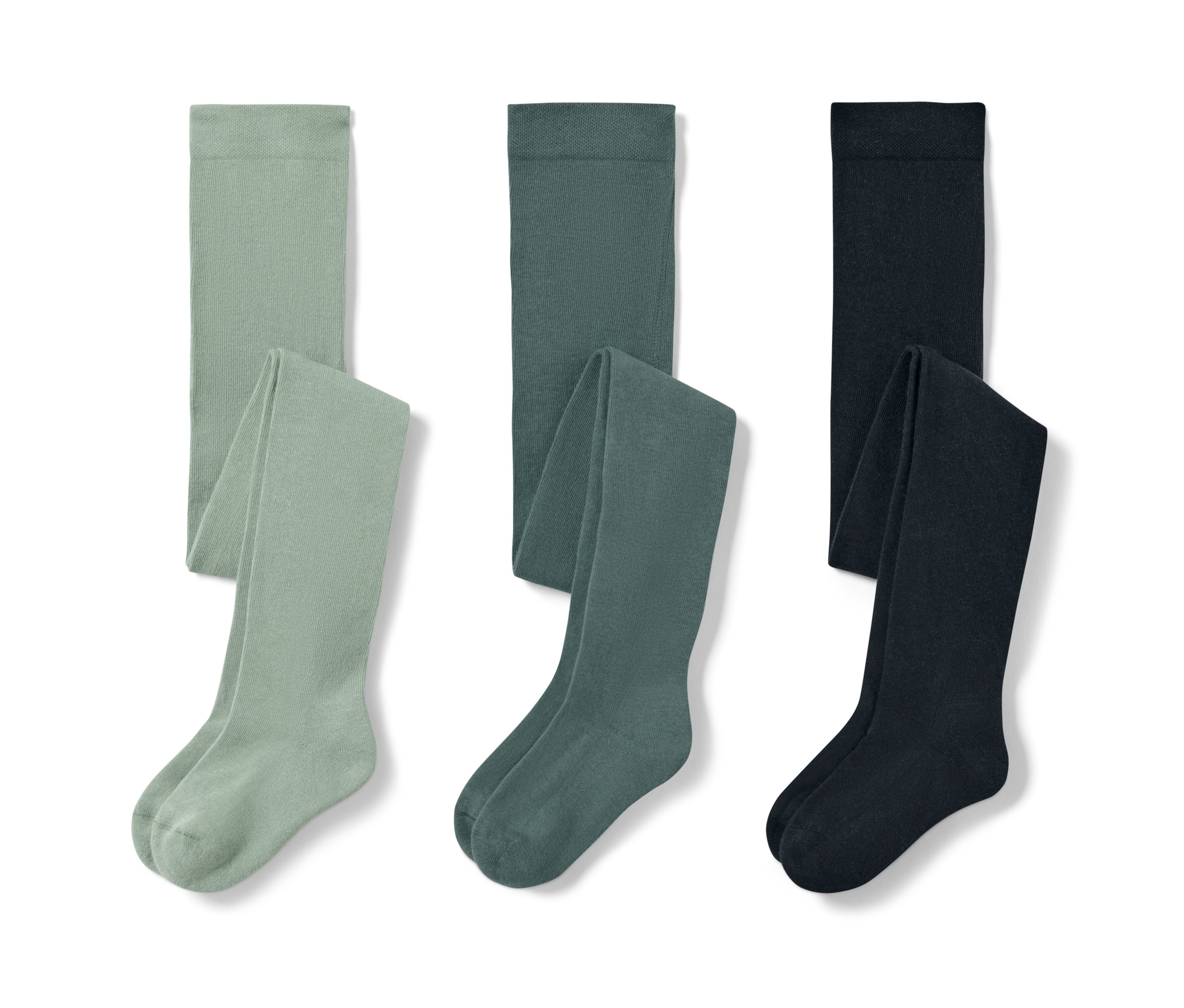 Tchibo - 3 Kinder-Strumpfhosen - Kinder - Gr. 110/116 - dunkelblau