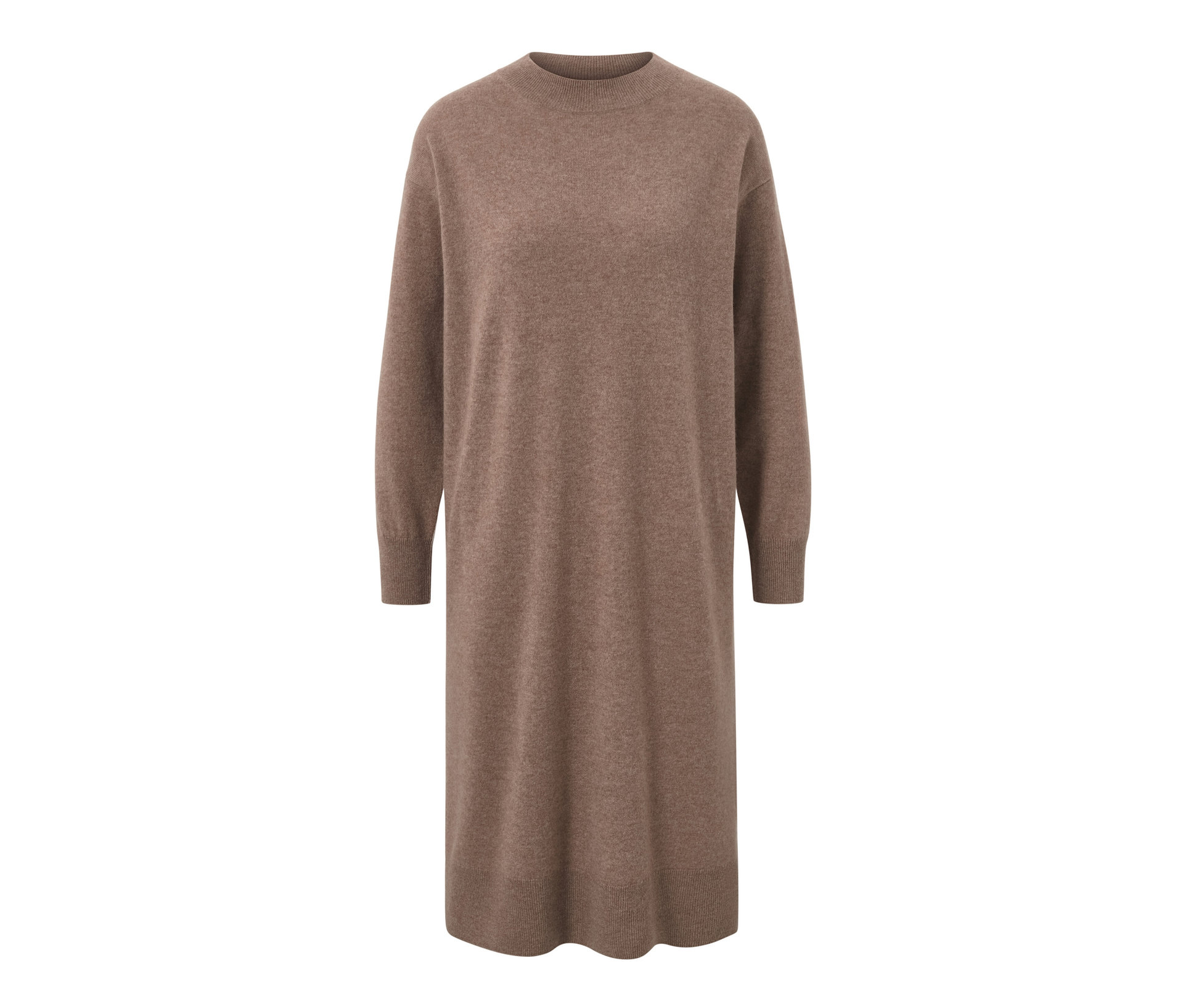 Tchibo - Cashmere-Strickkleid - Damen - Gr. S - beige