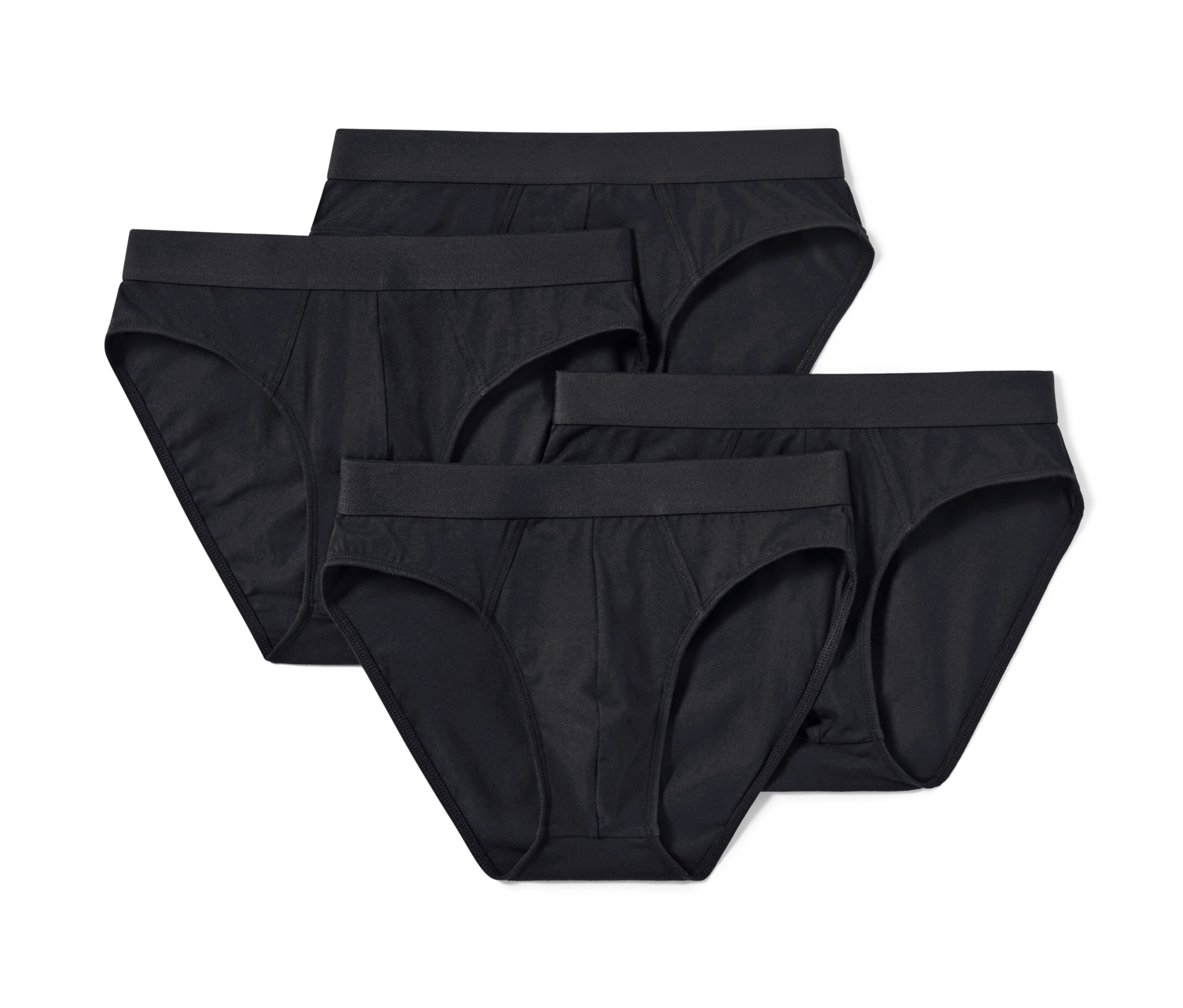 Tchibo - 4 Slips - Herren - Gr. 3Xl/9 - schwarz