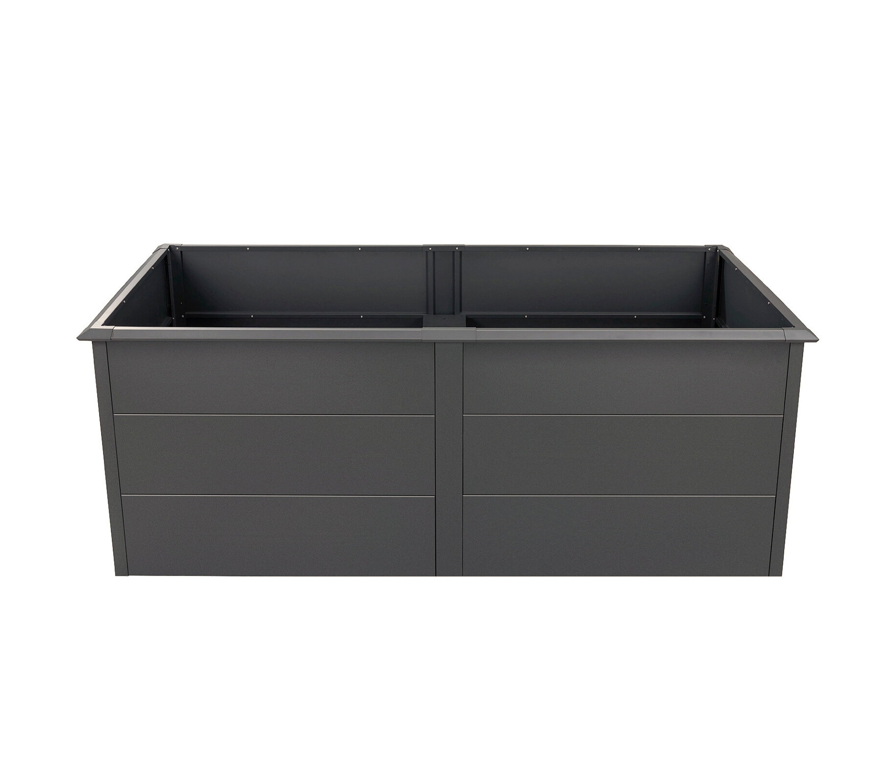 Tchibo - Hochbeet Schneckenschutz - 200x100x77cm - anthrazit - Stahl