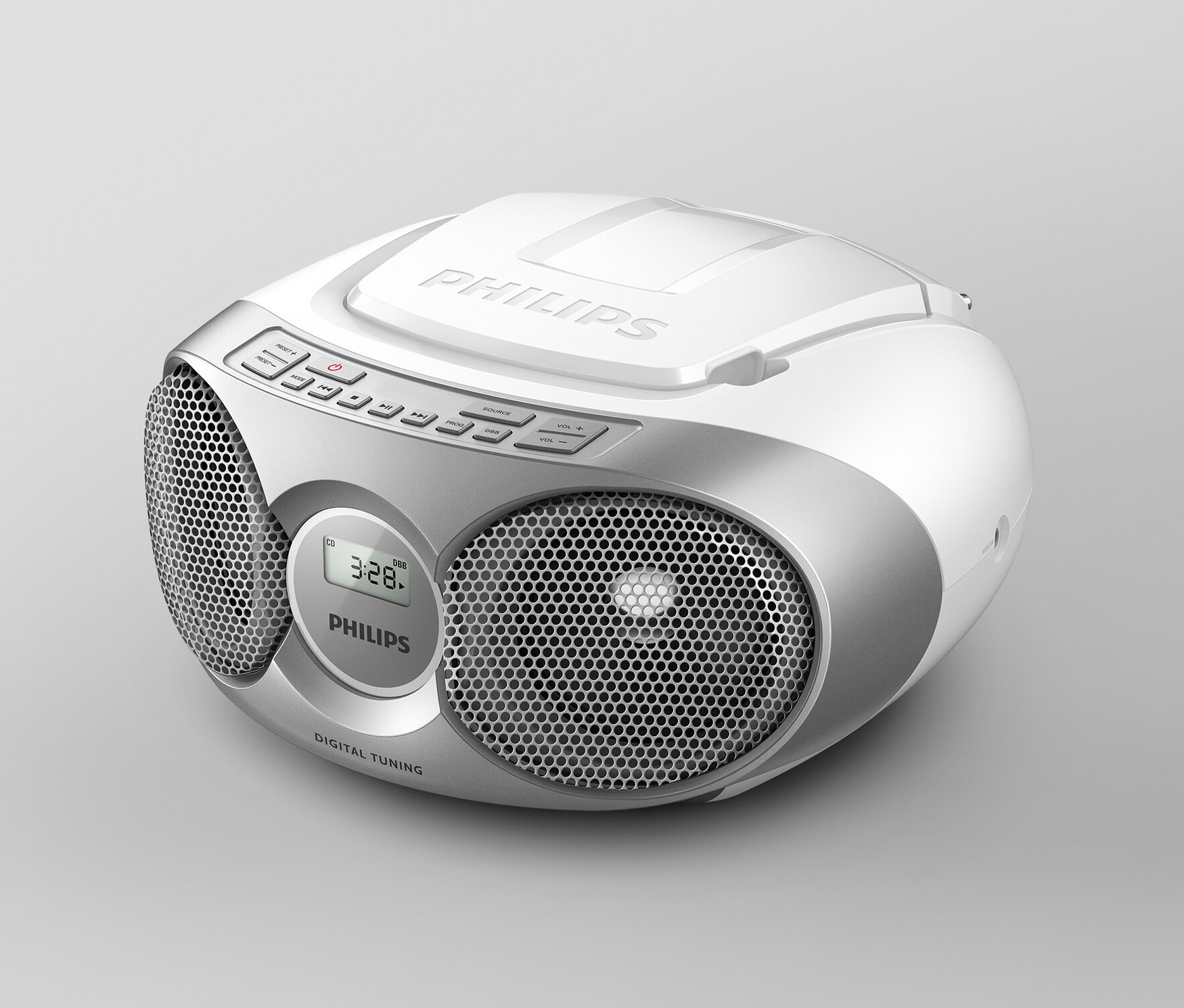 Philips CD-Boombox »Az215«, grau