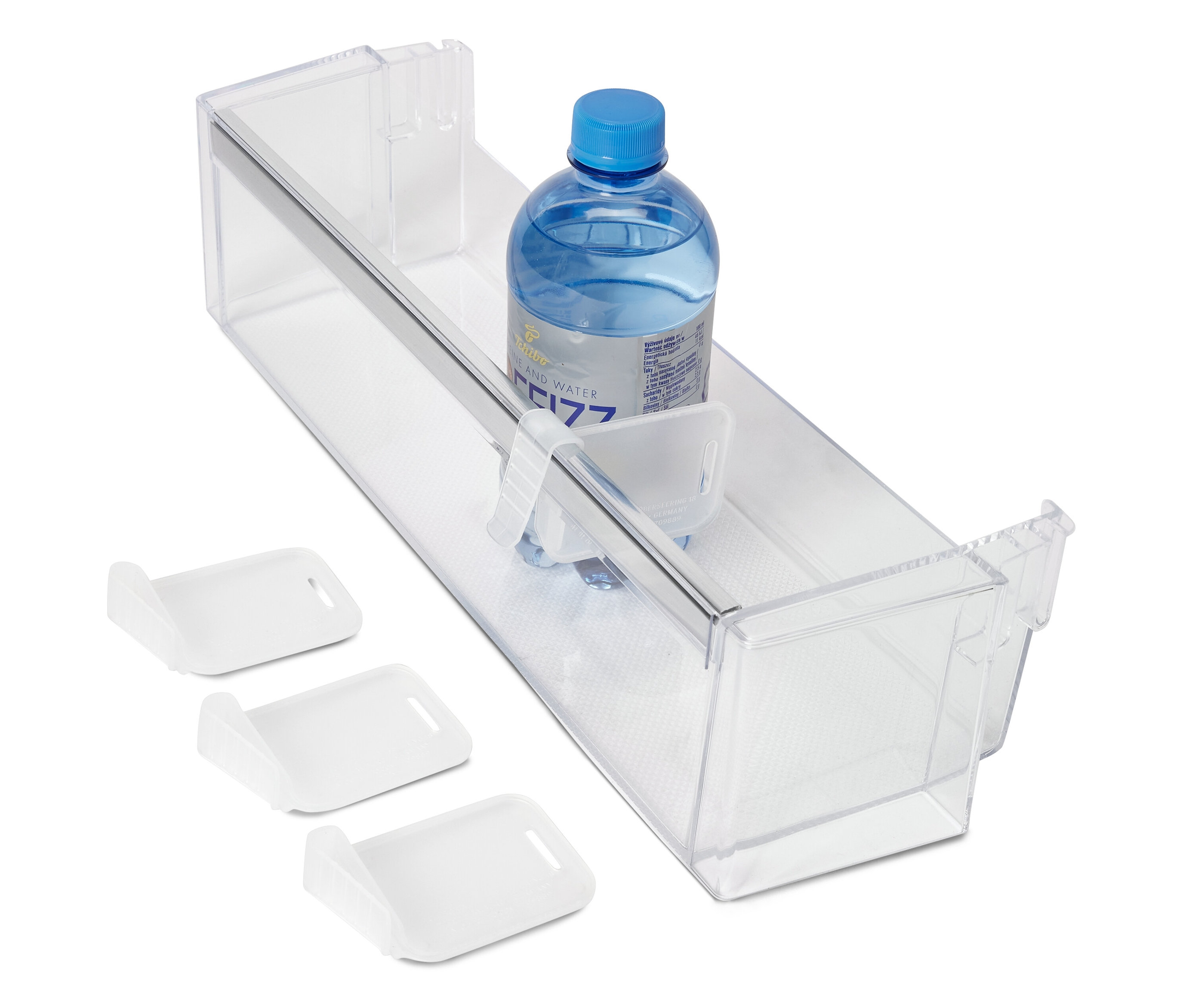 Tchibo - 4 Kühlschrank-Trenner - transparent
