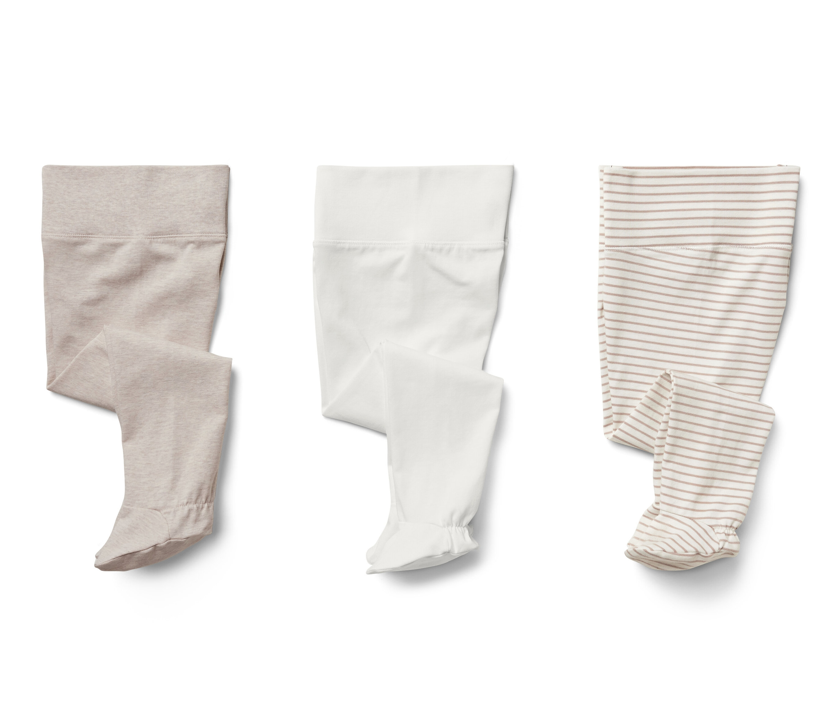 Tchibo - 3 Baby-Strampelhosen - Baby - Gr. 74/80 - hellbraun