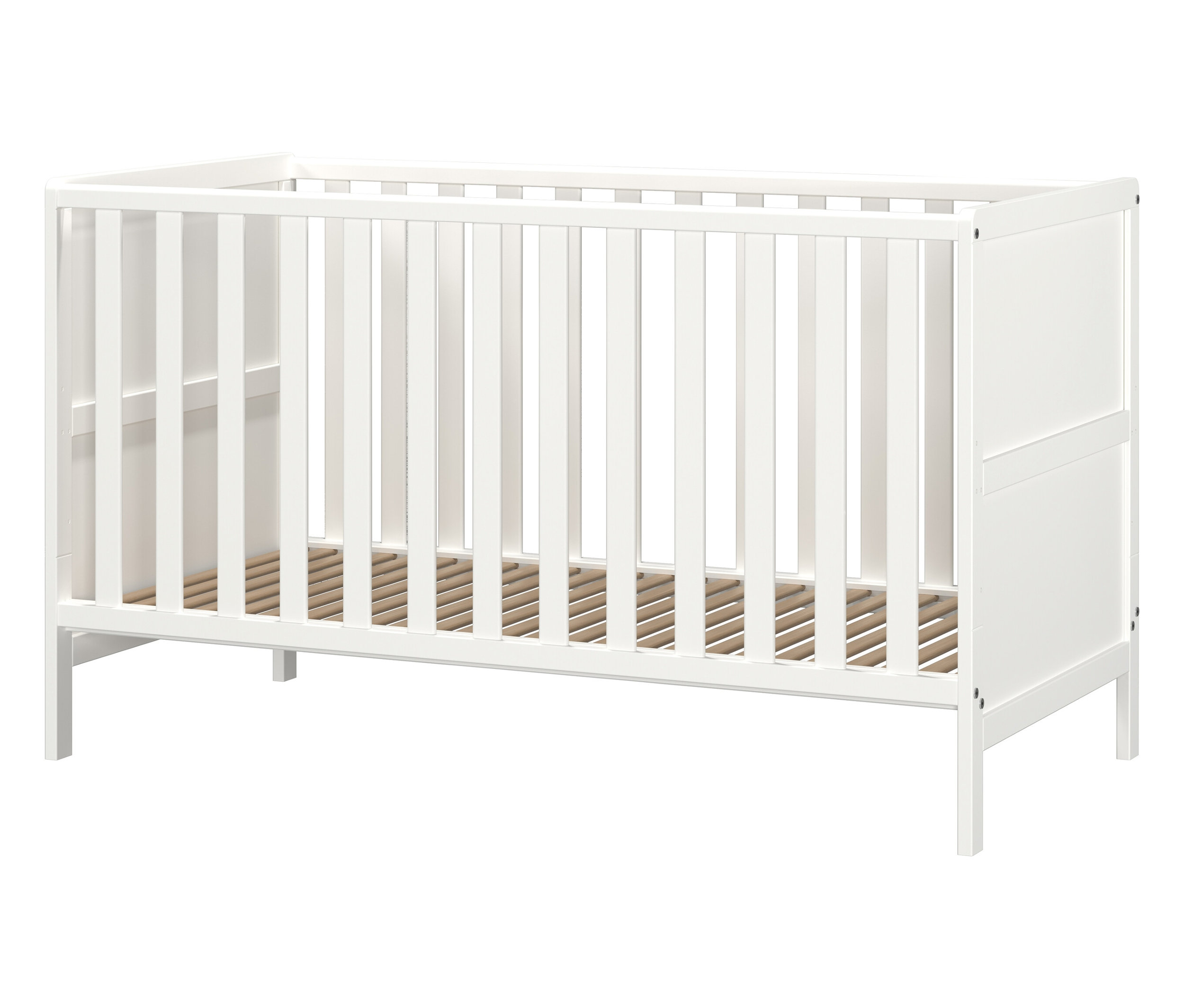 Tchibo - Alkmaar Kinderbett - 145x76x86cm - weiß - Holz