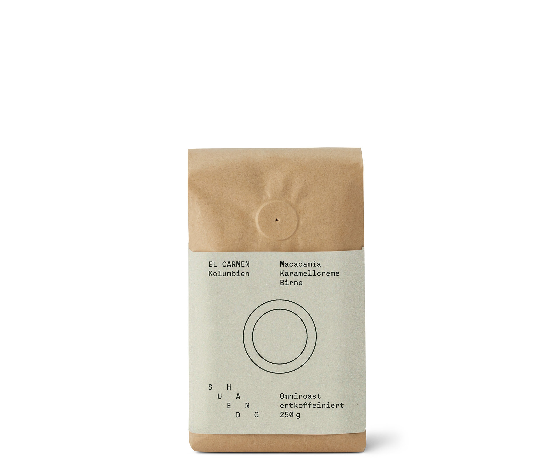 Suedhang - El Carmen Decaf Omni-Roast - 250 g Ganze Bohne - Intensität: 3/6