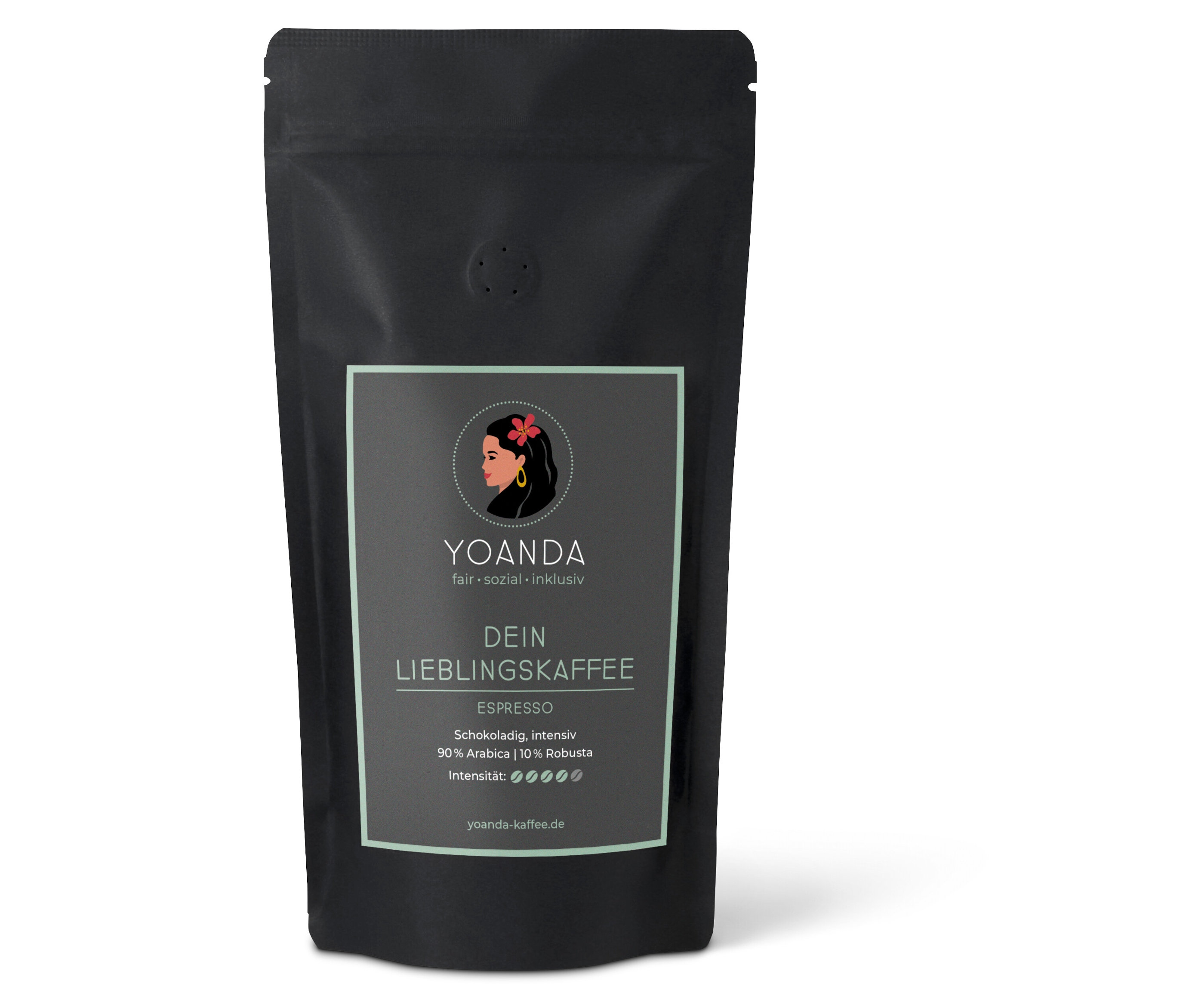 Yoanda - Dein Lieblingskaffee - 250 g Ganze Bohne - Intensität: 4/6