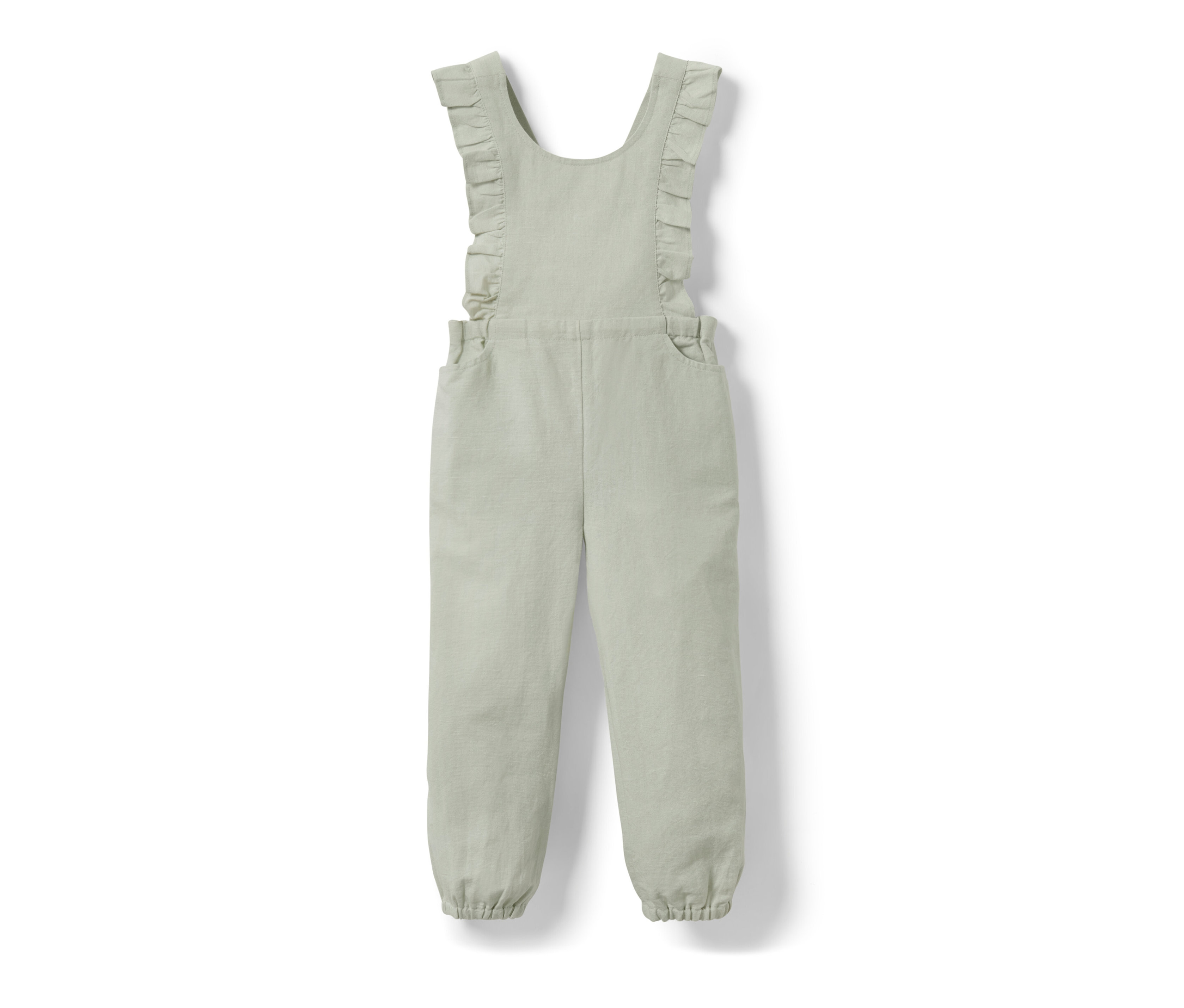 Tchibo - Kinder-Jumpsuit - Mädchen - Gr. 98/104 - grün