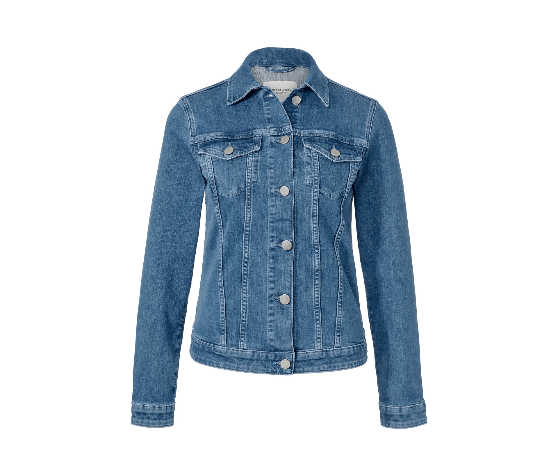 Tchibo - Jeansjacke - Damen - Gr. 36 - dunkelblau