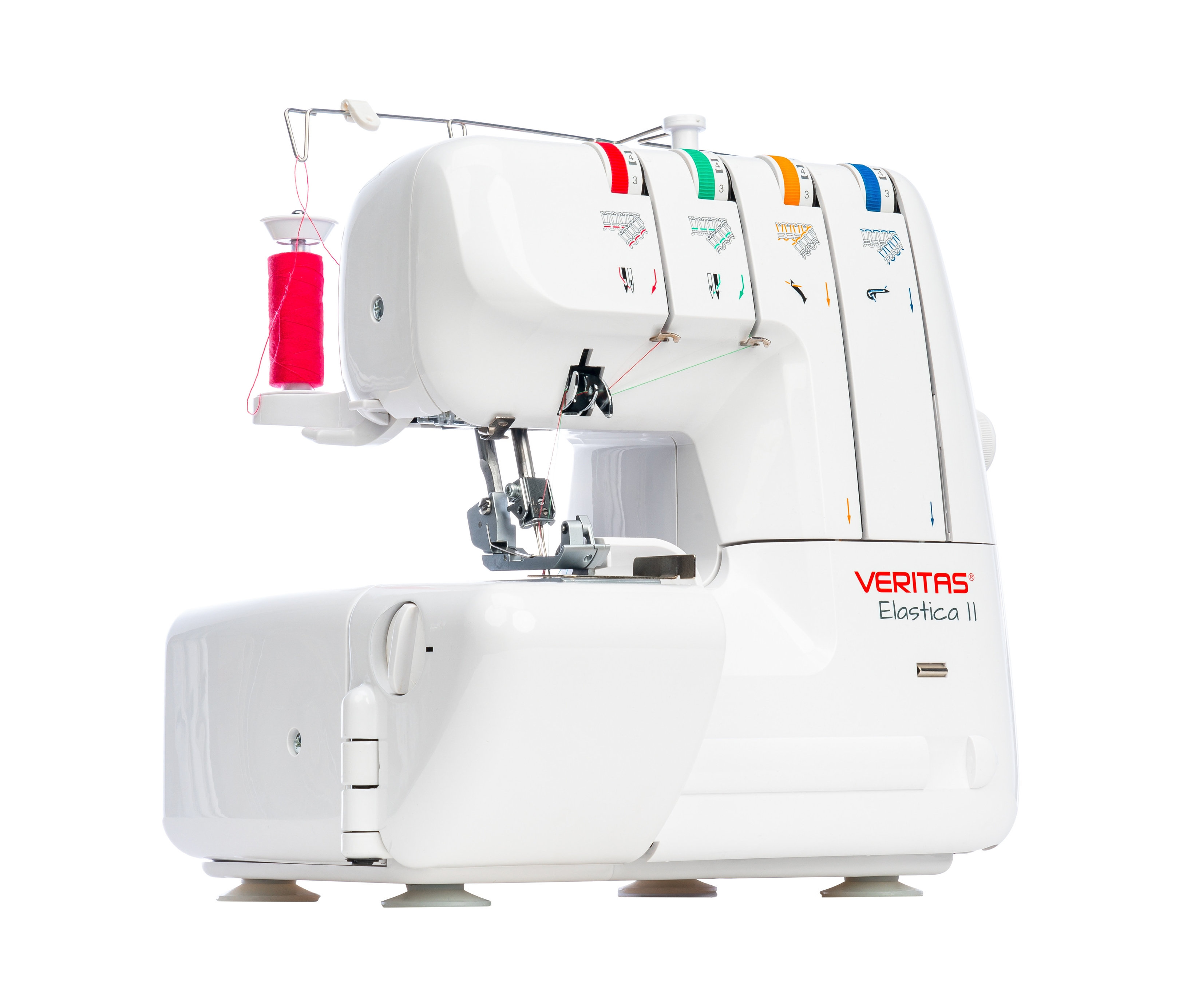 Tchibo - Overlock-Nähmaschine »Elastica II« - weiß