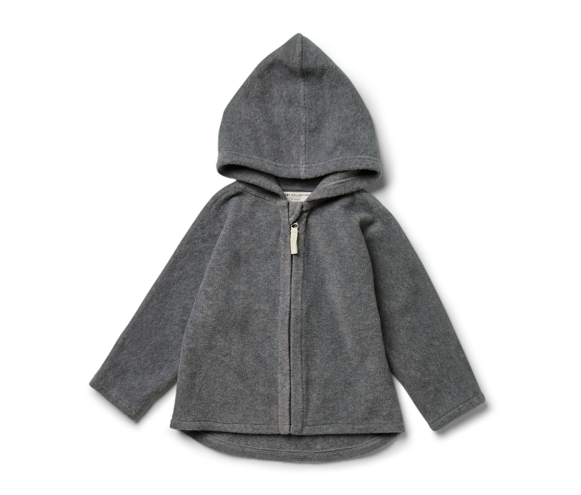 Tchibo - Baby-Fleecejacke - Baby - Gr. 86/92 - dunkelgrau