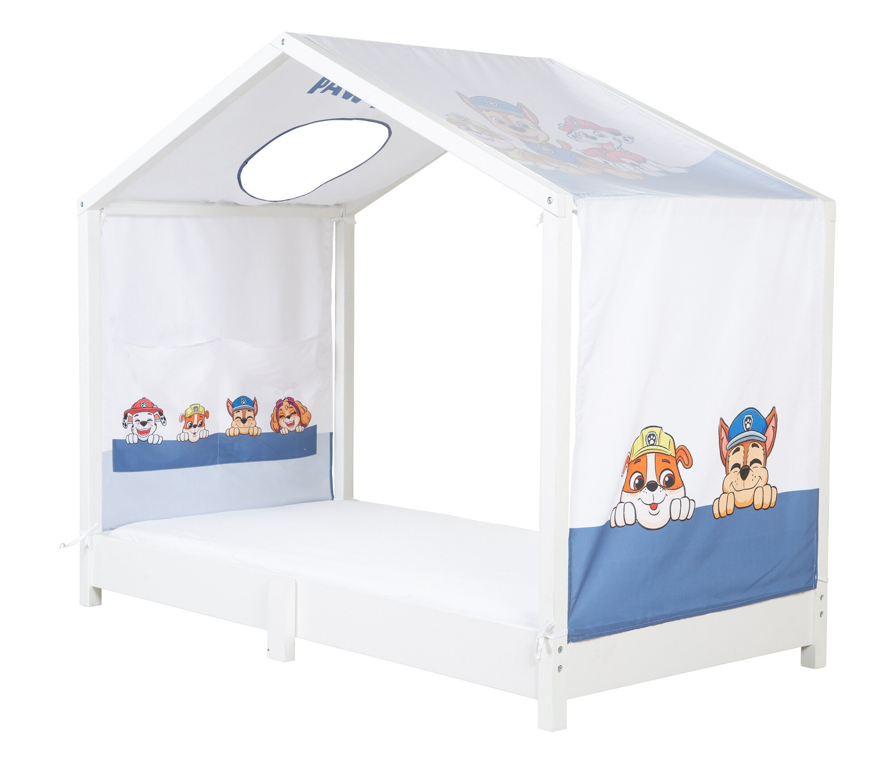 Roba Hausbett-Bezug »Paw Patrol« - 26x35x1cm - weiß - Polyester