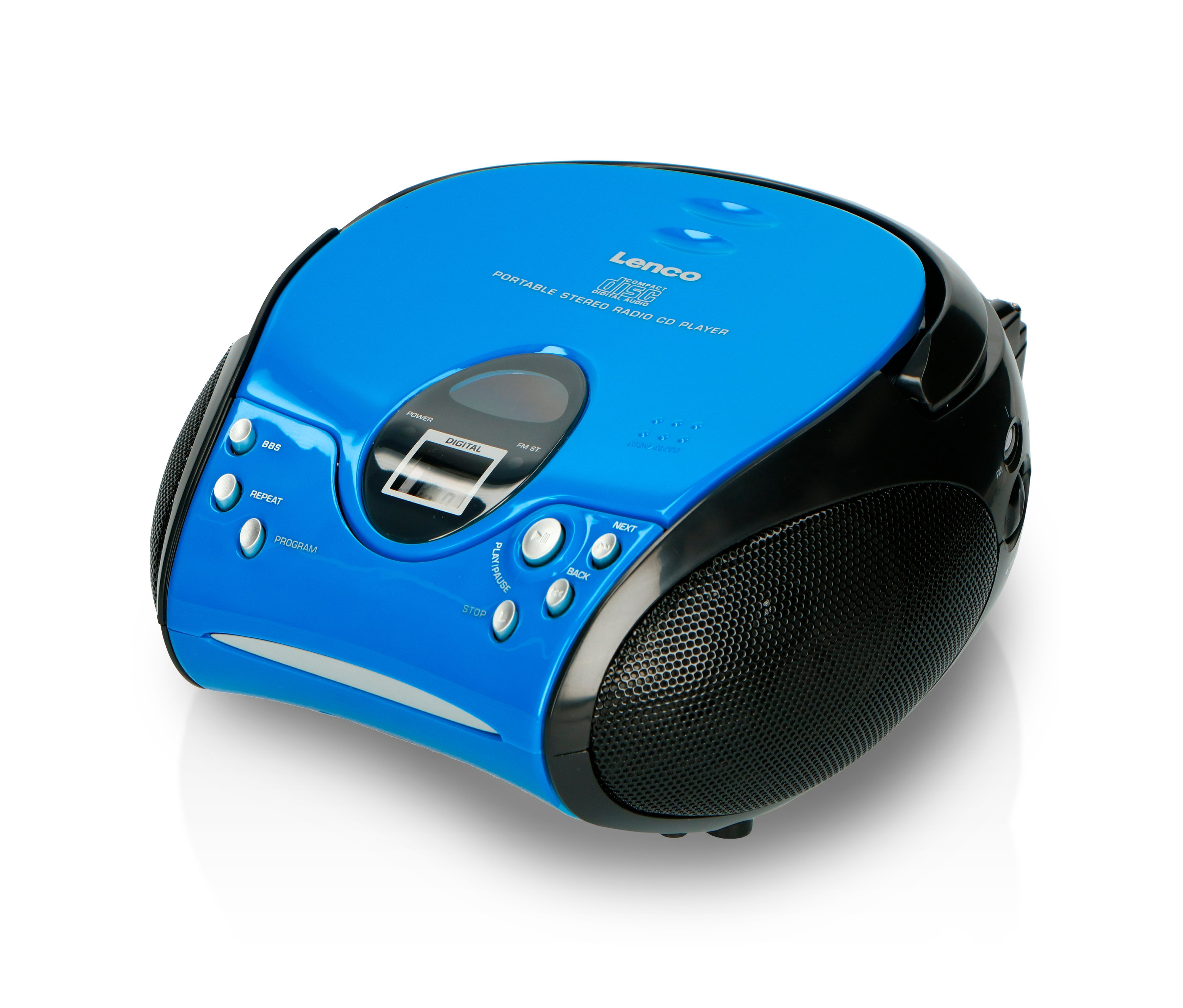 Lenco »Scd-24 Boombox« CD-Player mit Radio und Kopfhöreranschluss - blau