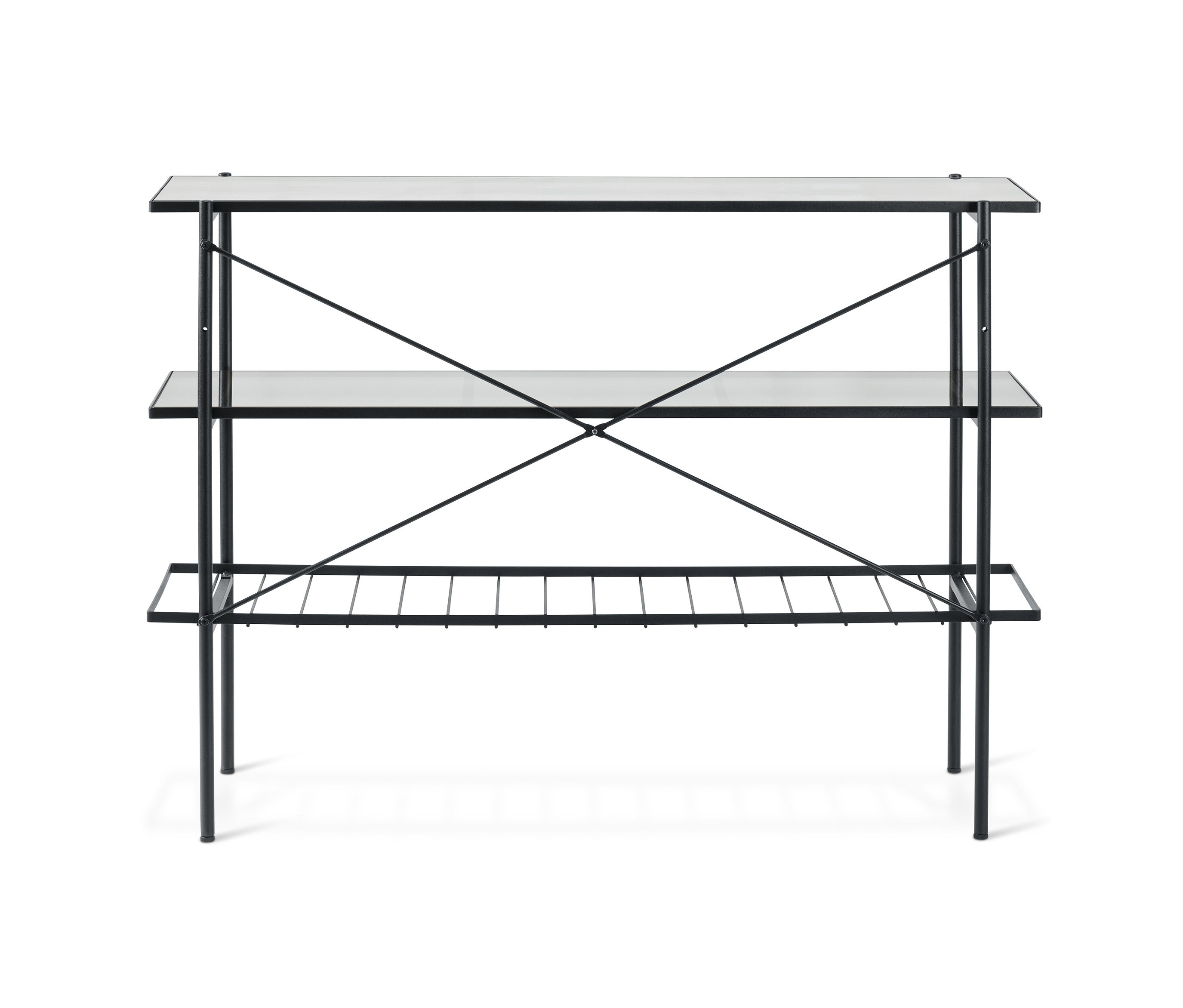 Tchibo - Konsole - 120x39,5x85cm - schwarz -