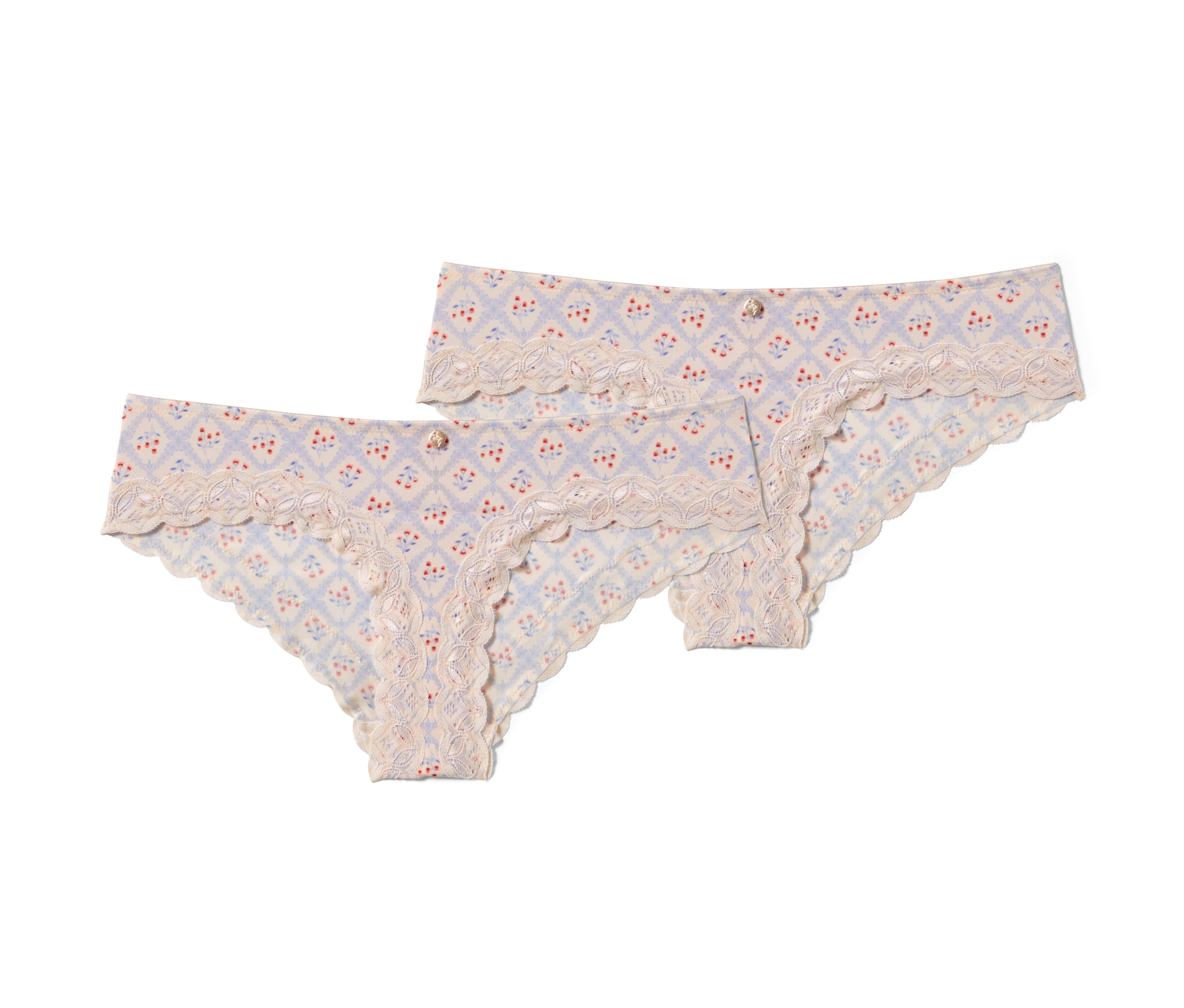 Tchibo - 2 Brazil-Slips - Damen - Gr. M - creme