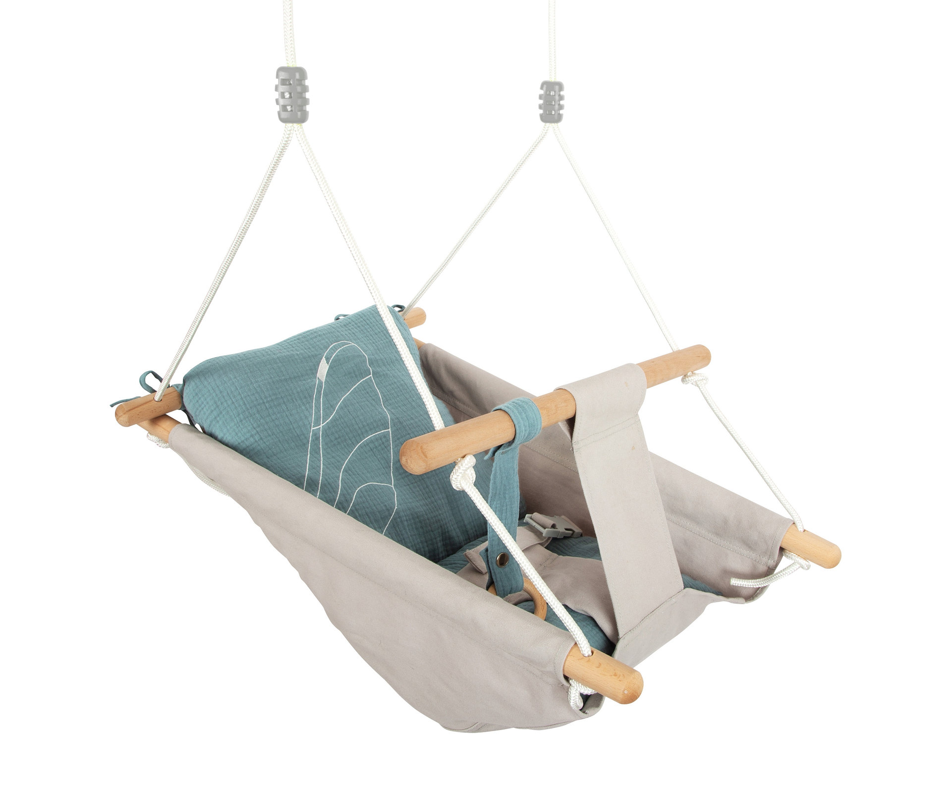 small foot Babyschaukel »Seaside« - braun