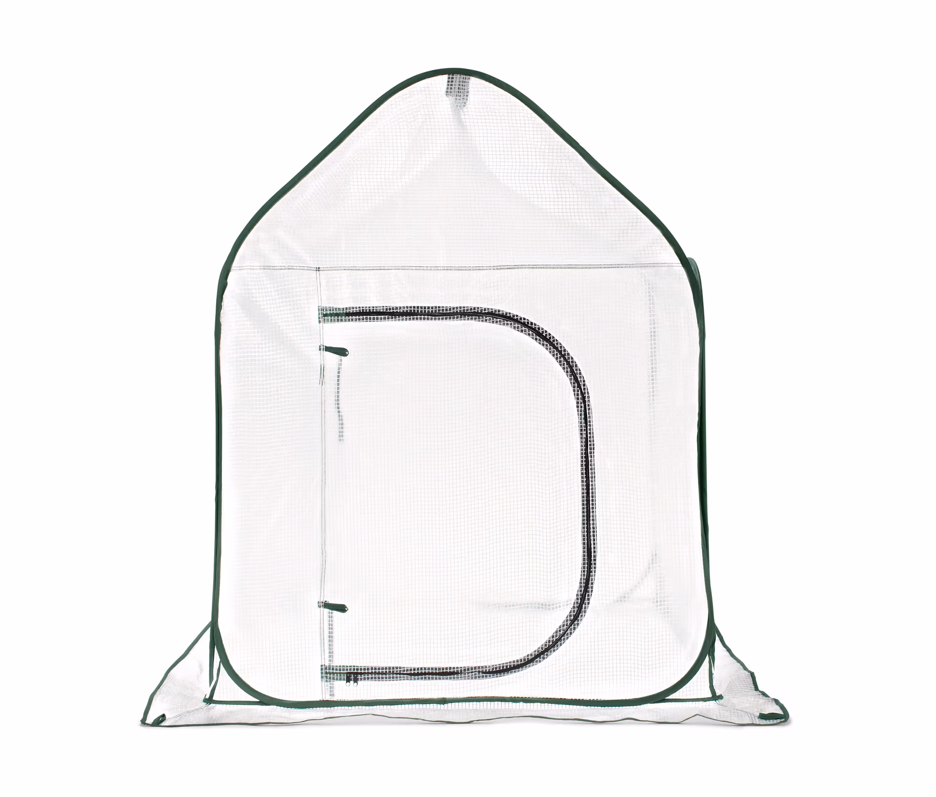Tchibo - Großes Pop-up-Pflanzenschutz-Zelt - 100x100x160cm - dunkelgrün -