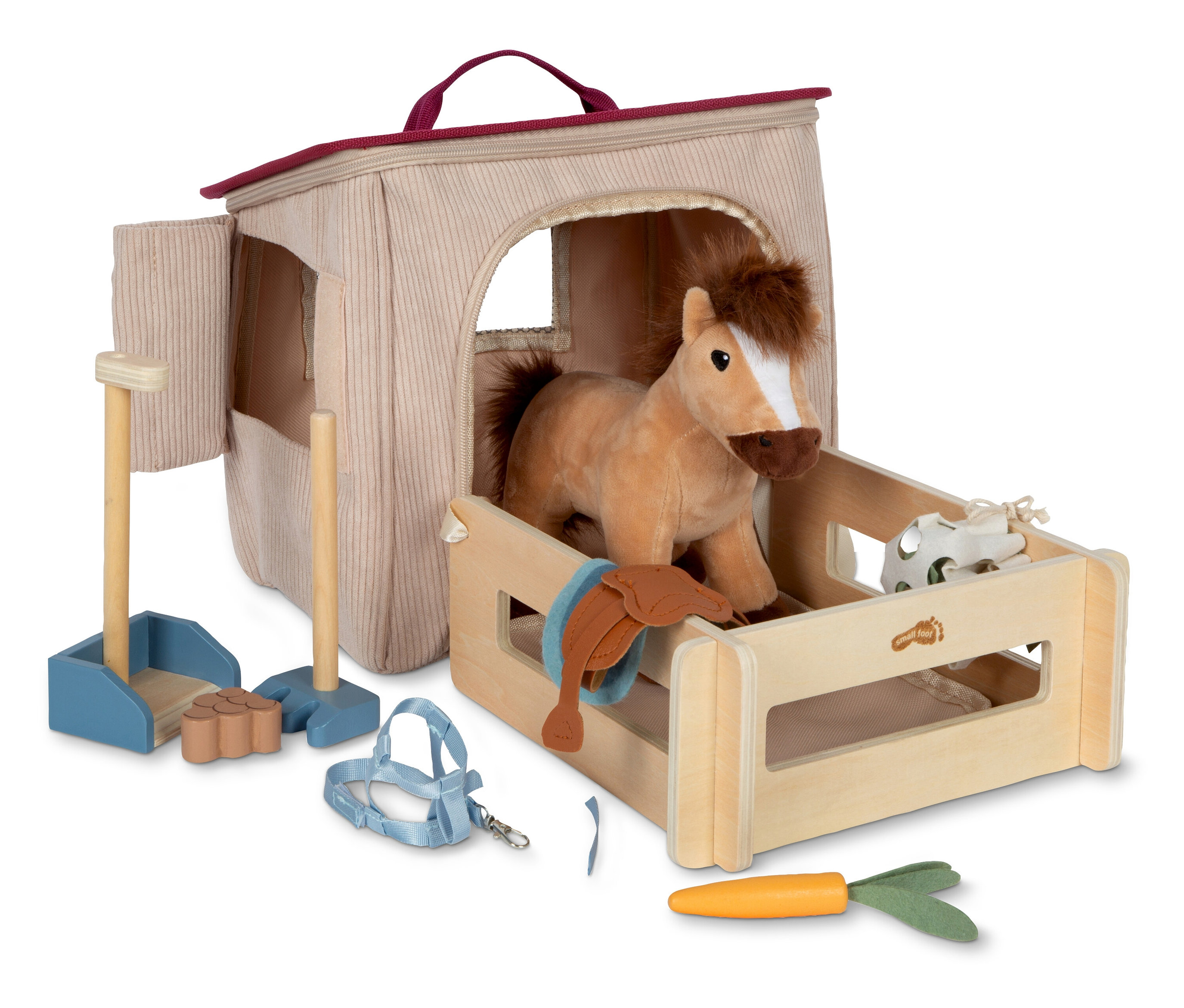 small foot Spiel-Set Pferd mit Stall