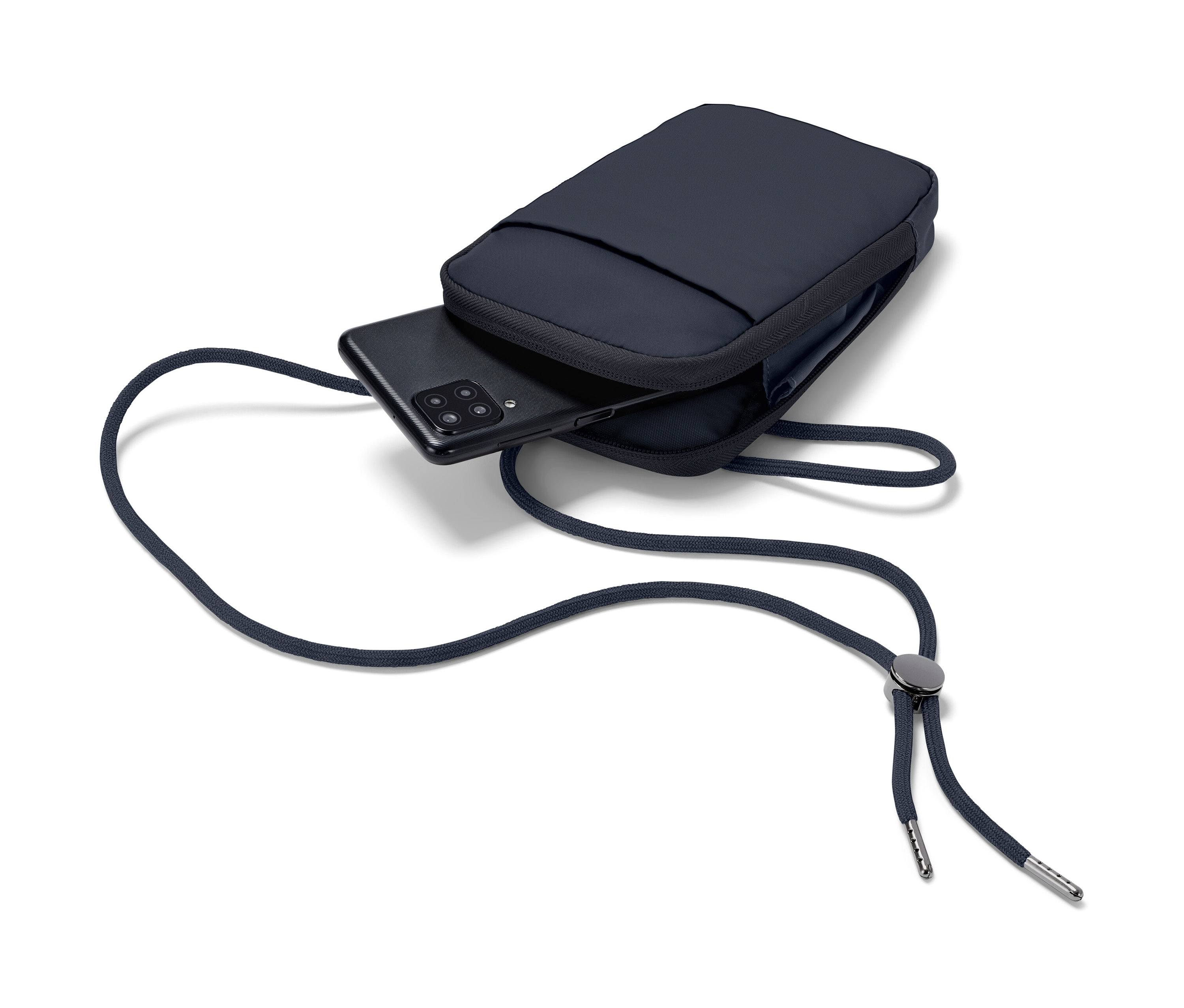 Tchibo - Anti-Frost-Handytasche - dunkelblau