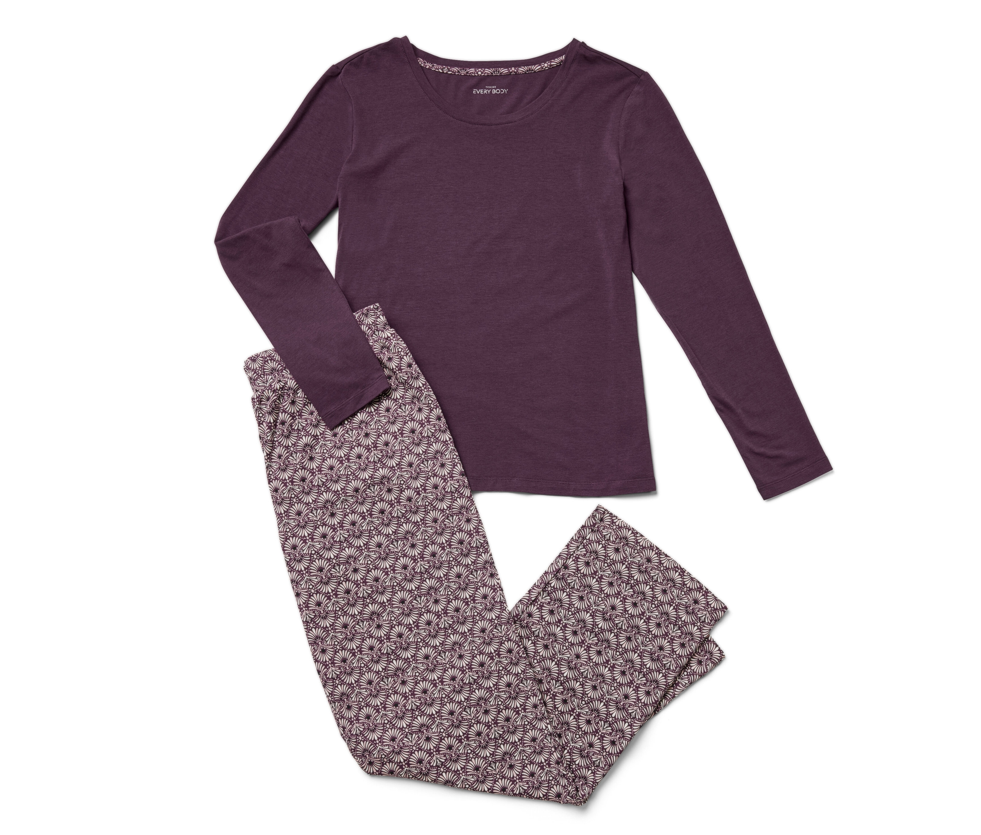 Tchibo - Pyjama - Damen - Gr. M - weiß