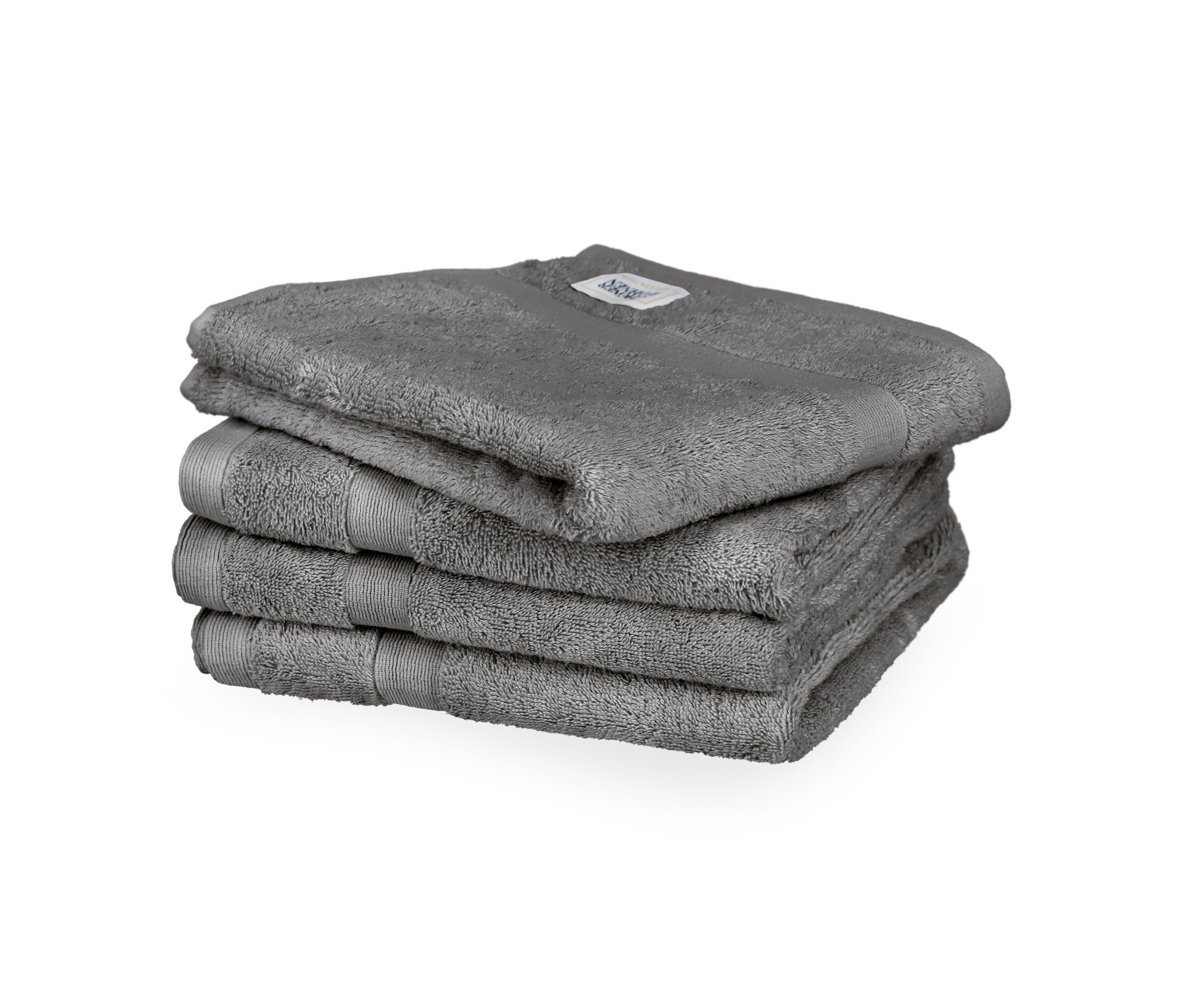 Tchibo - Schöner WOHNEN-Kollektion 4 Handtücher »Cuddly« - anthrazit