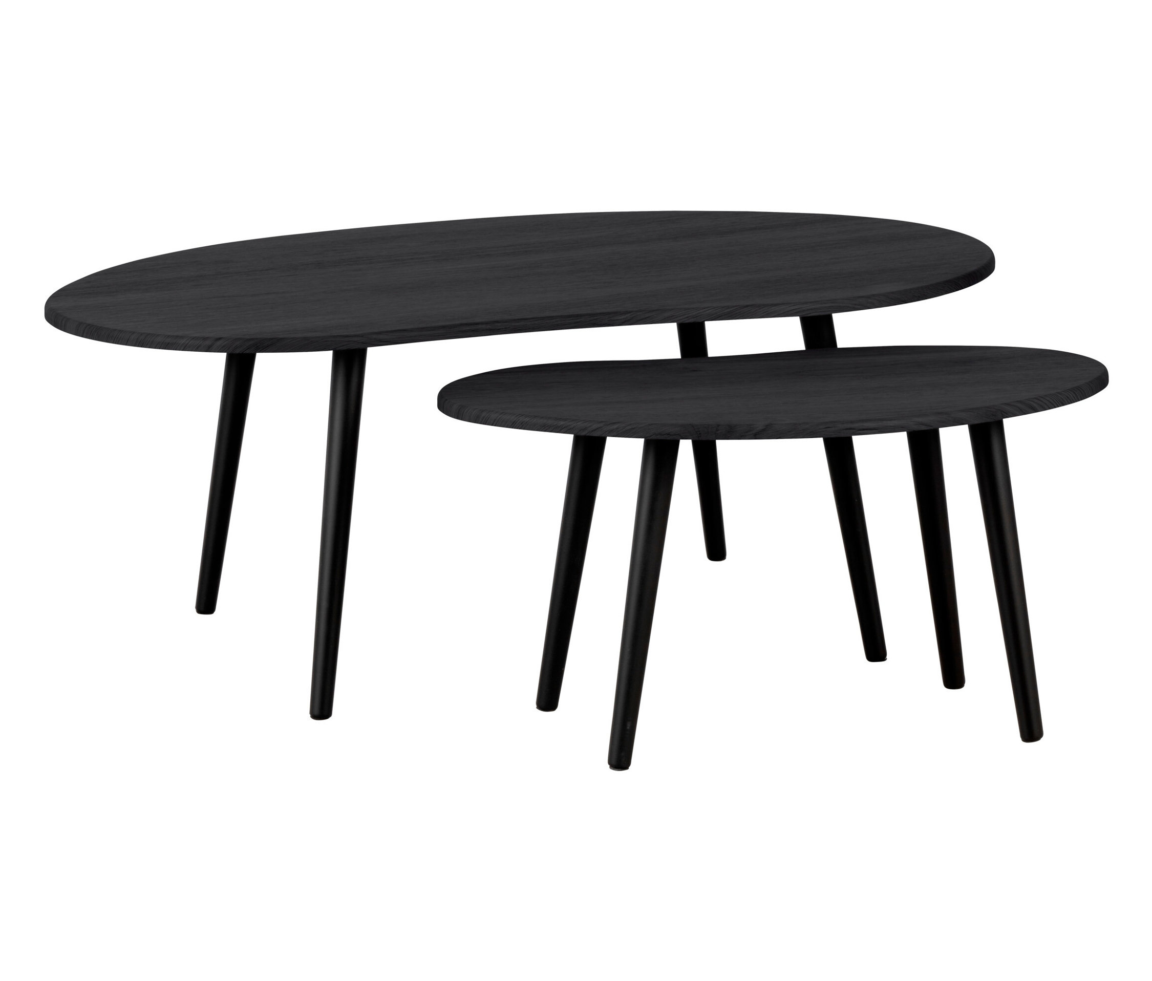 2 Eglo Tische »Aloran« - 90x55x35cm - Holz / Kunststoff